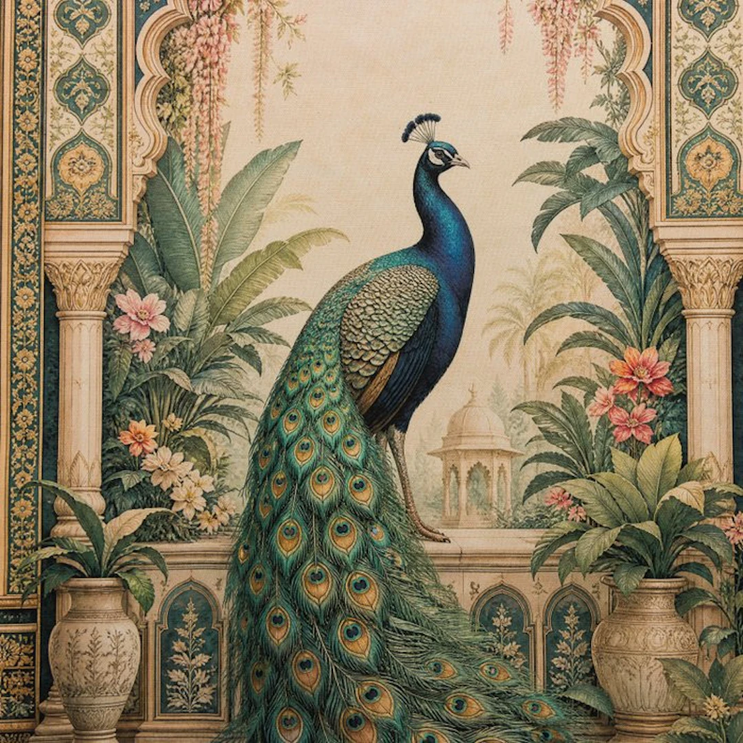 Panel - GA009 - Decorative "The Palace Peacock" –...