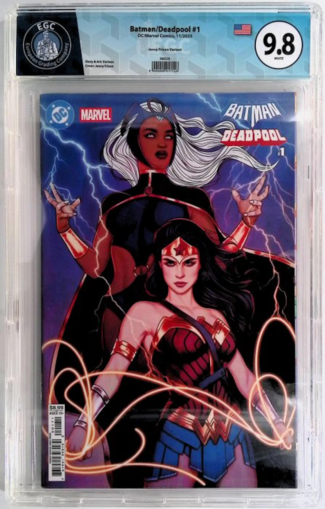 Batman/Deadpool #1 - EGC 9.8 - 1 Graded comic - First edition - 2025