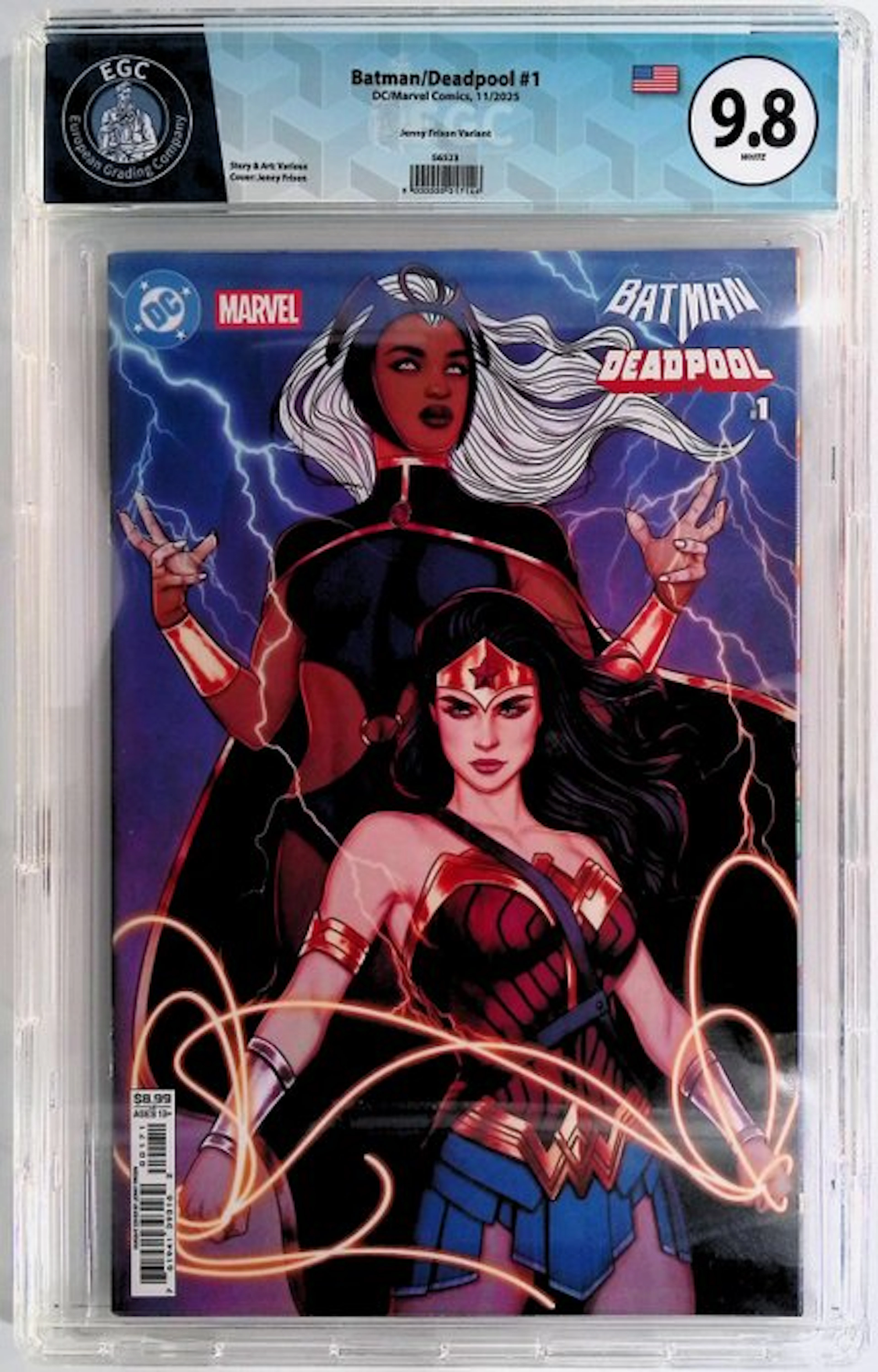 Batman/Deadpool #1 - EGC 9.8 - 1 Graded comic - First edition - 2025