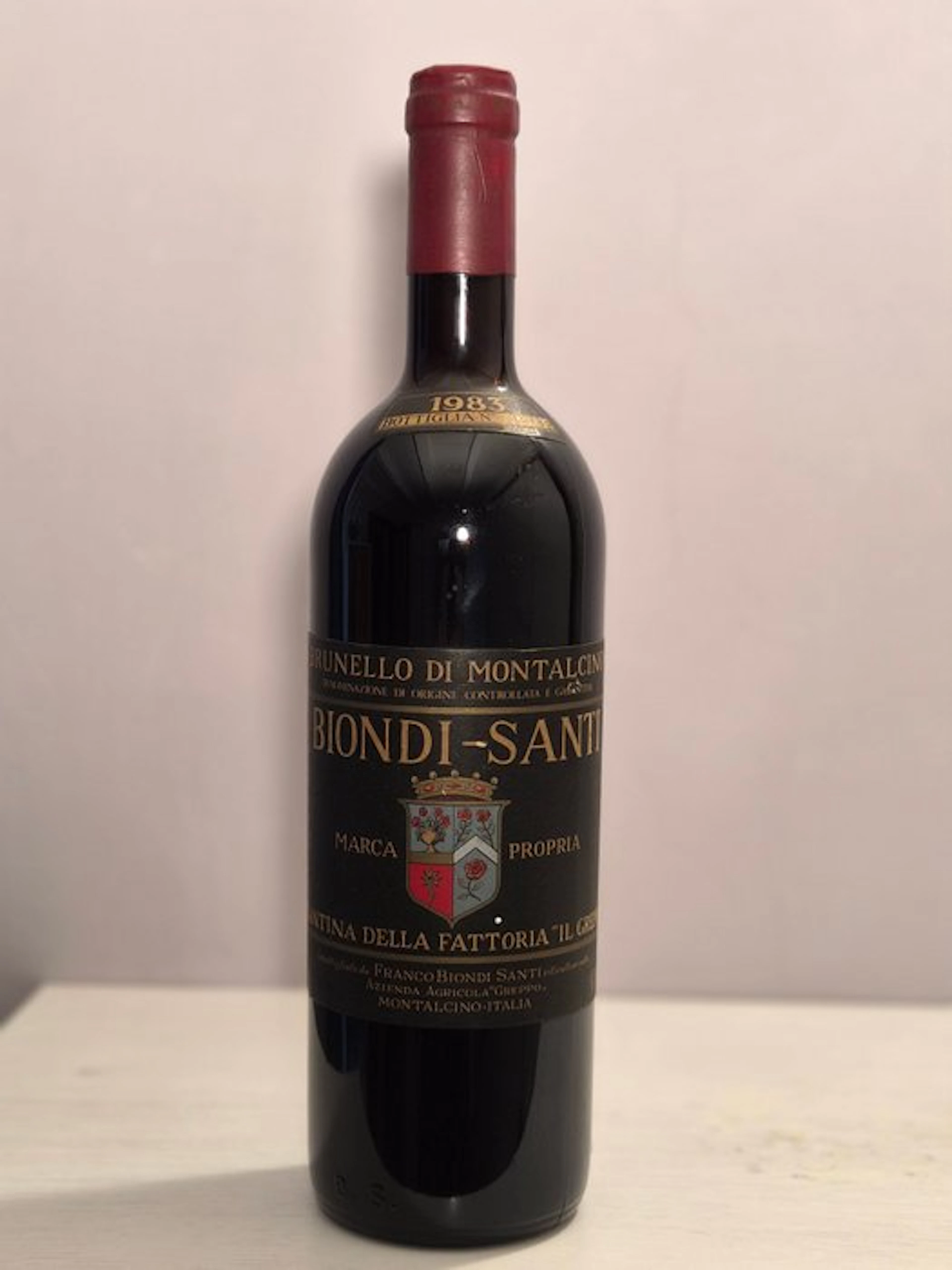 1983 Biondi Santi, Tenuta Greppo - Brunello di Montalcino - 1 Bottle (0.75L)