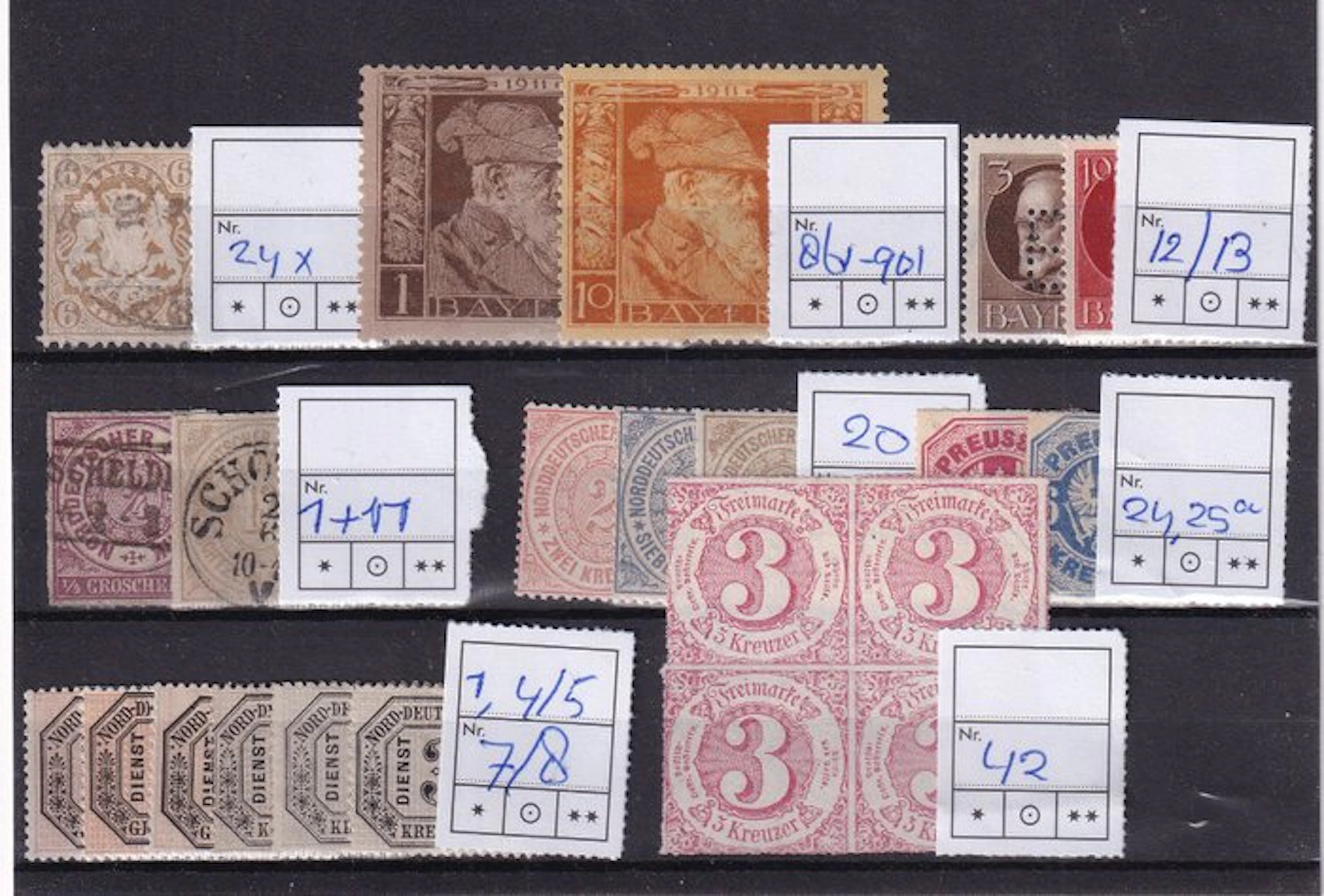 Old German States - Collection: Bavaria