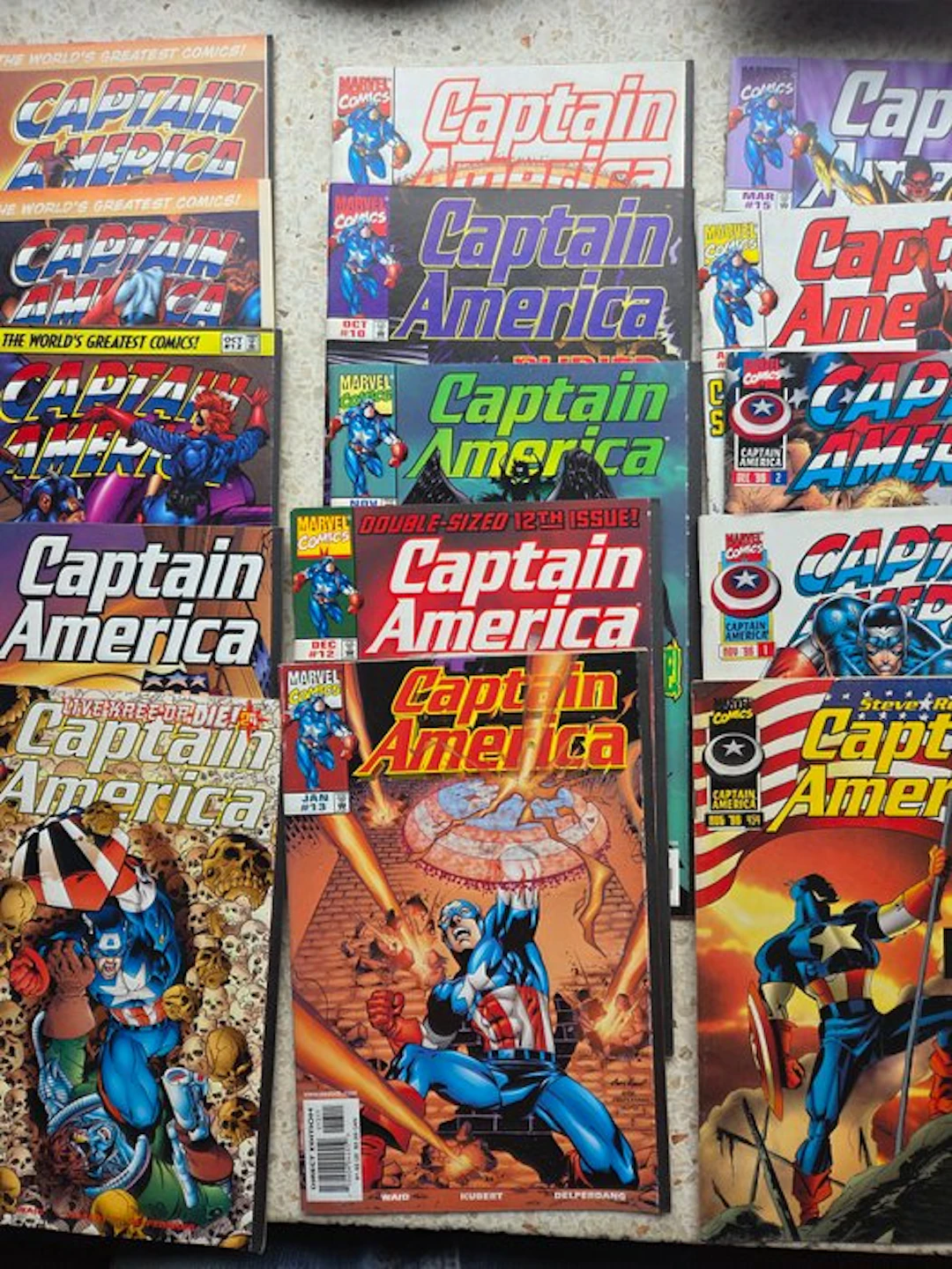 Captain America - Various issues - 24 Comic - First edition - 1990/1998