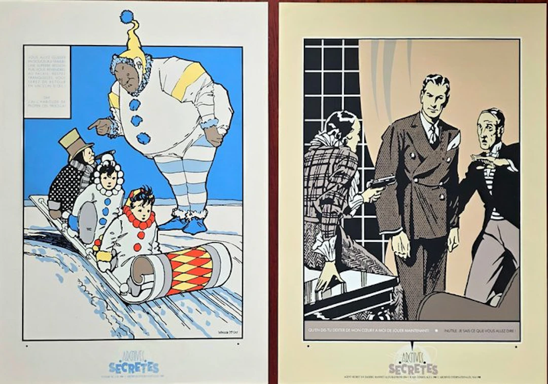 Winsor McCay & Alex Raymond - 2 Offset Print - Archives...