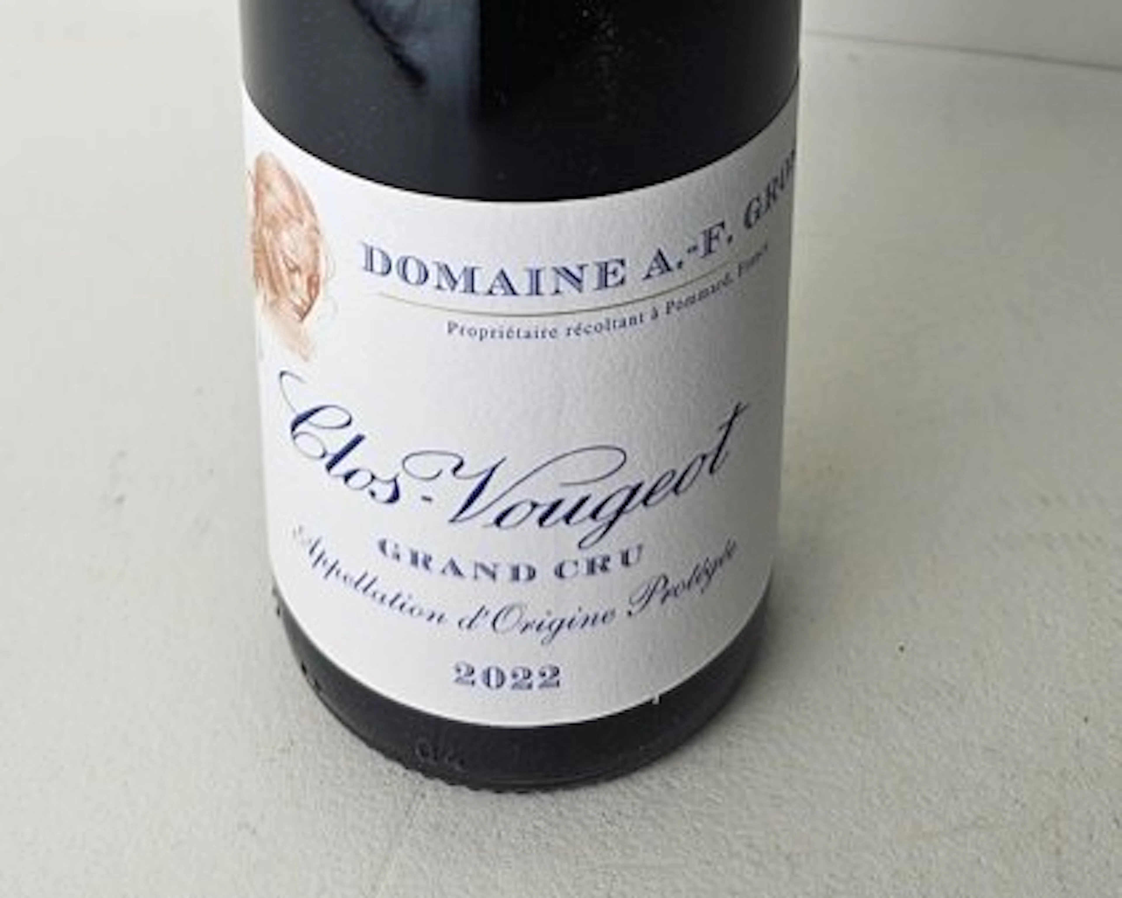 2022 Domaine A.F Gros - Clos Vougeot Grand Cru - 1 Bottles (0.75L)