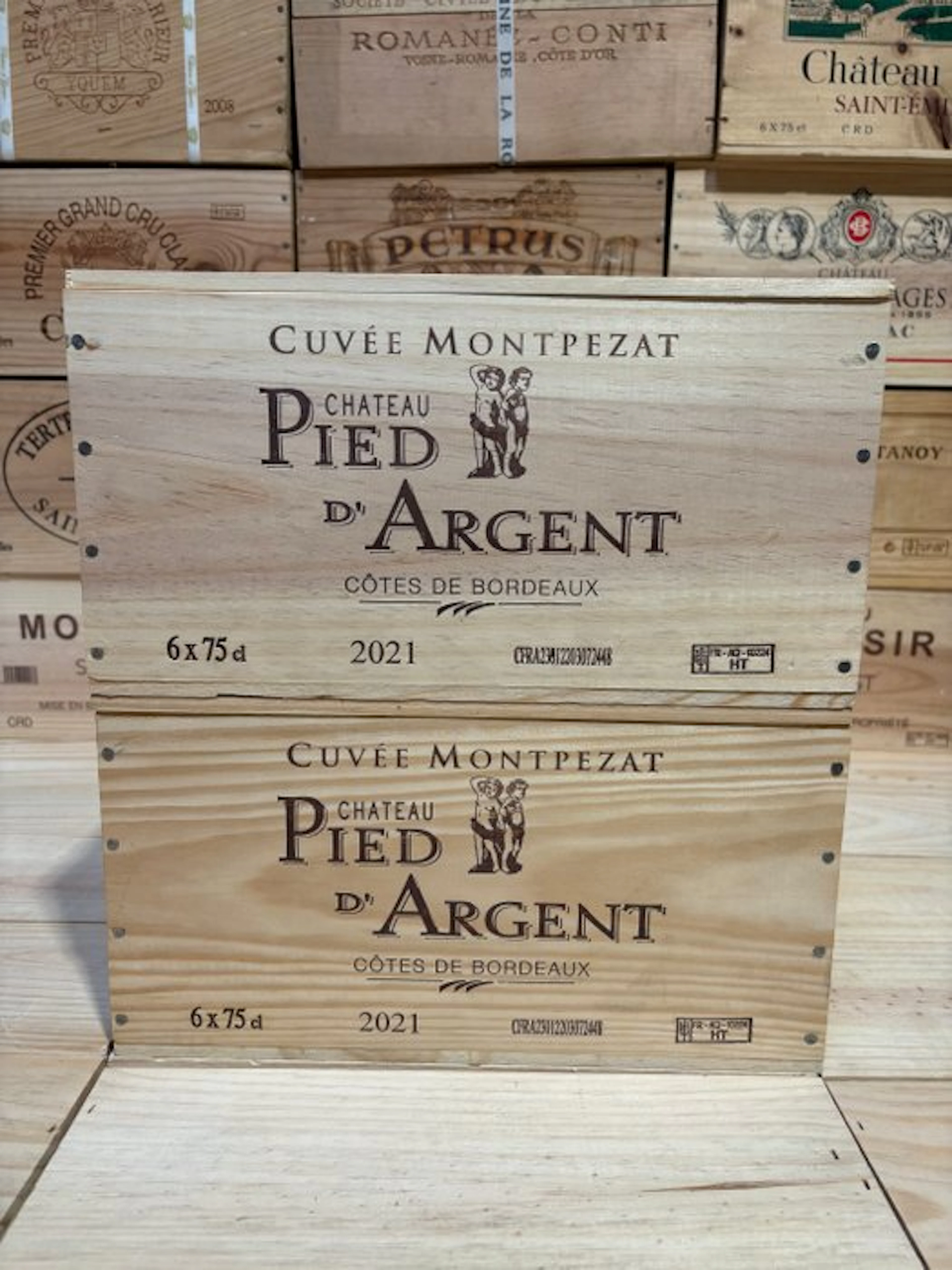 2021 Château PIED D’ARGENT cuvée Montpezat - Bordeaux - 12 Bottles (0.75L)