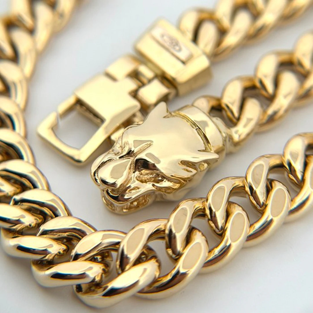 No reserve price - Bracelet - 18 kt. Yellow gold - panther