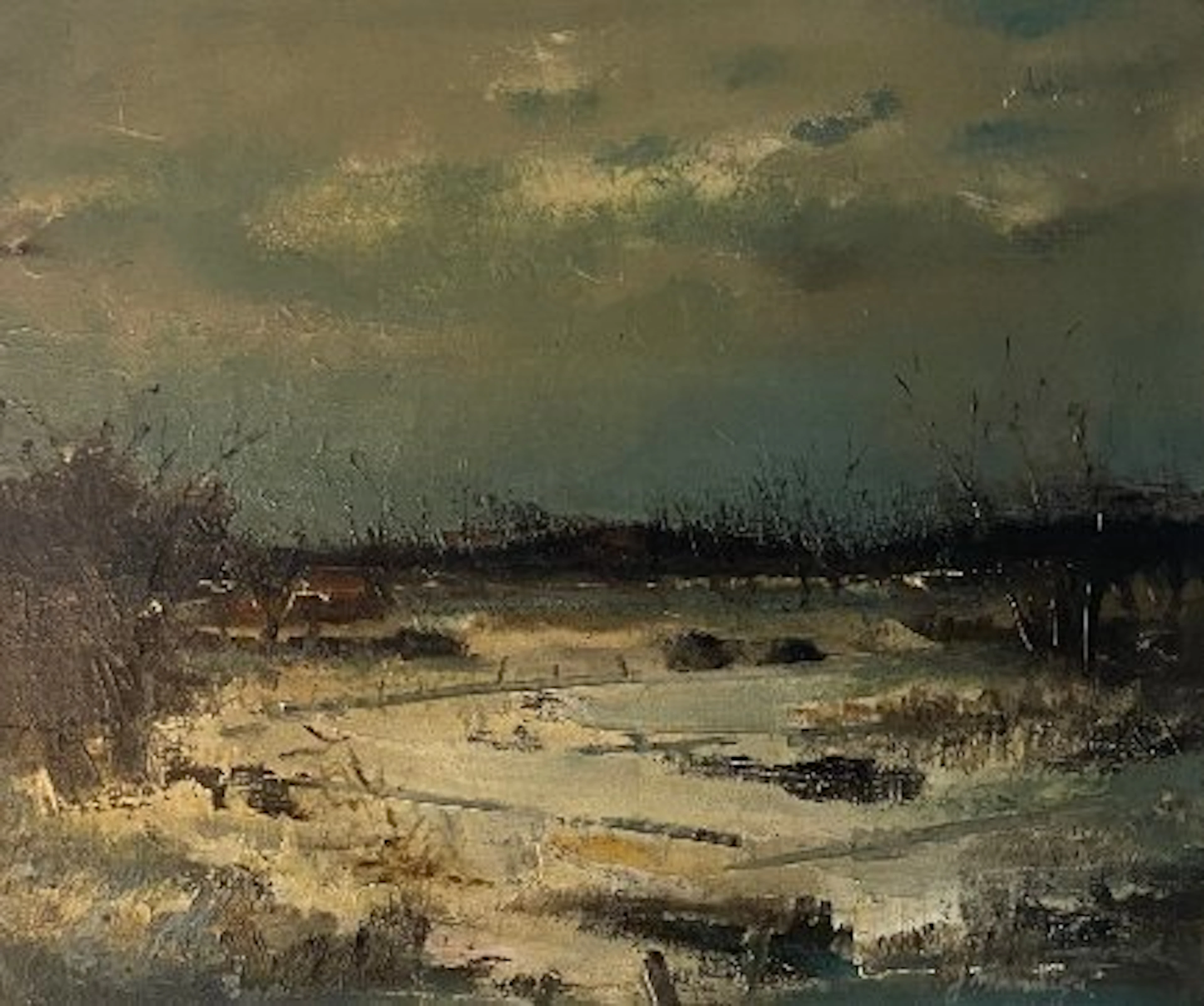 Jaap Nanninga (1904-1962) - Landschap