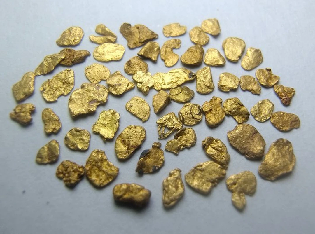 Rare Natural Italian Gold Nuggets- 0.34 g