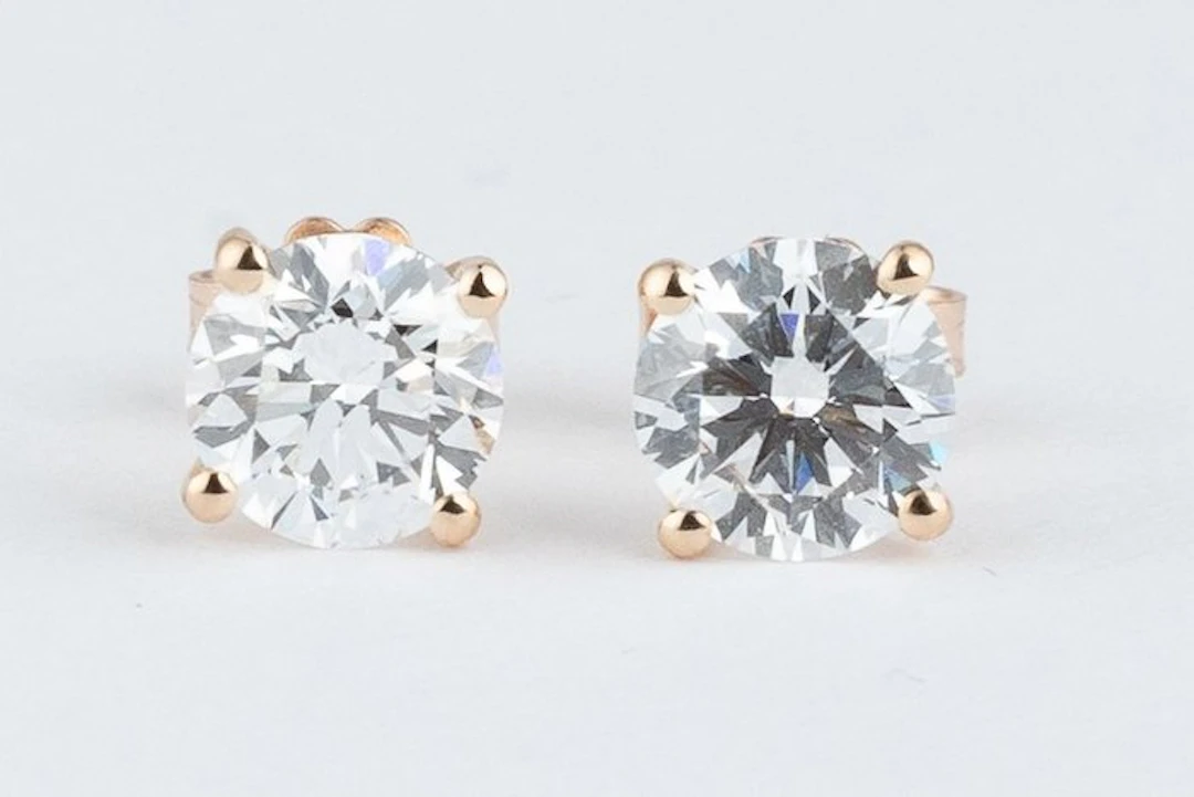 No reserve price - Earrings - 14 kt