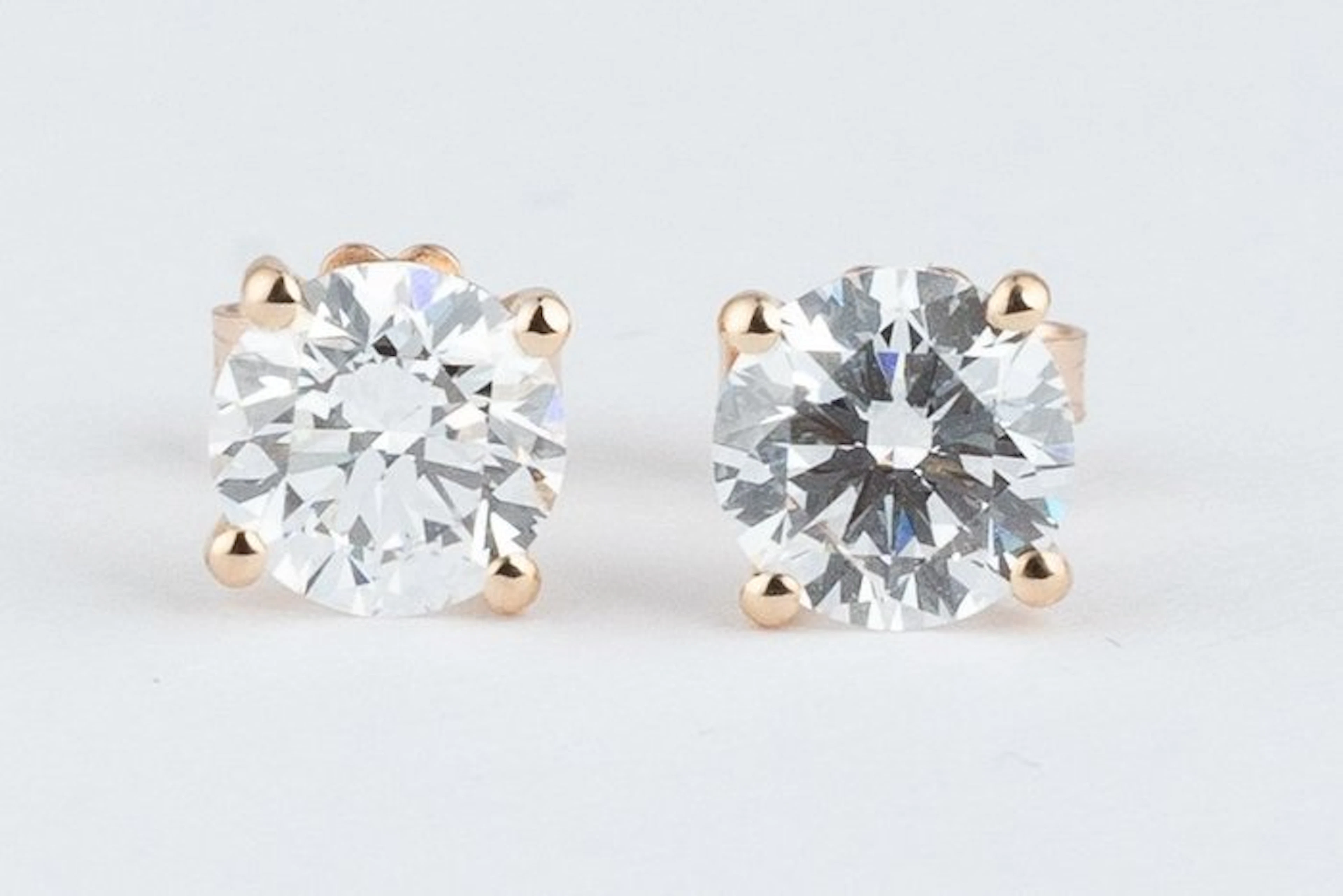 No reserve price - Earrings - 14 kt