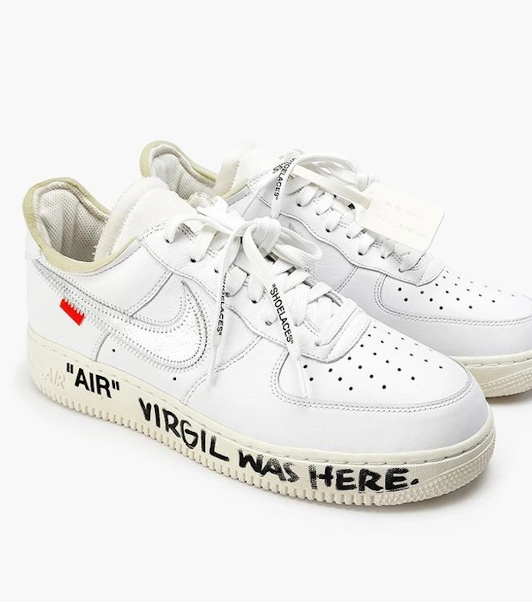 Nike - Air Force 1 Low, Signed by Virgil Ablo - Sneakers - Size: EU 42.5