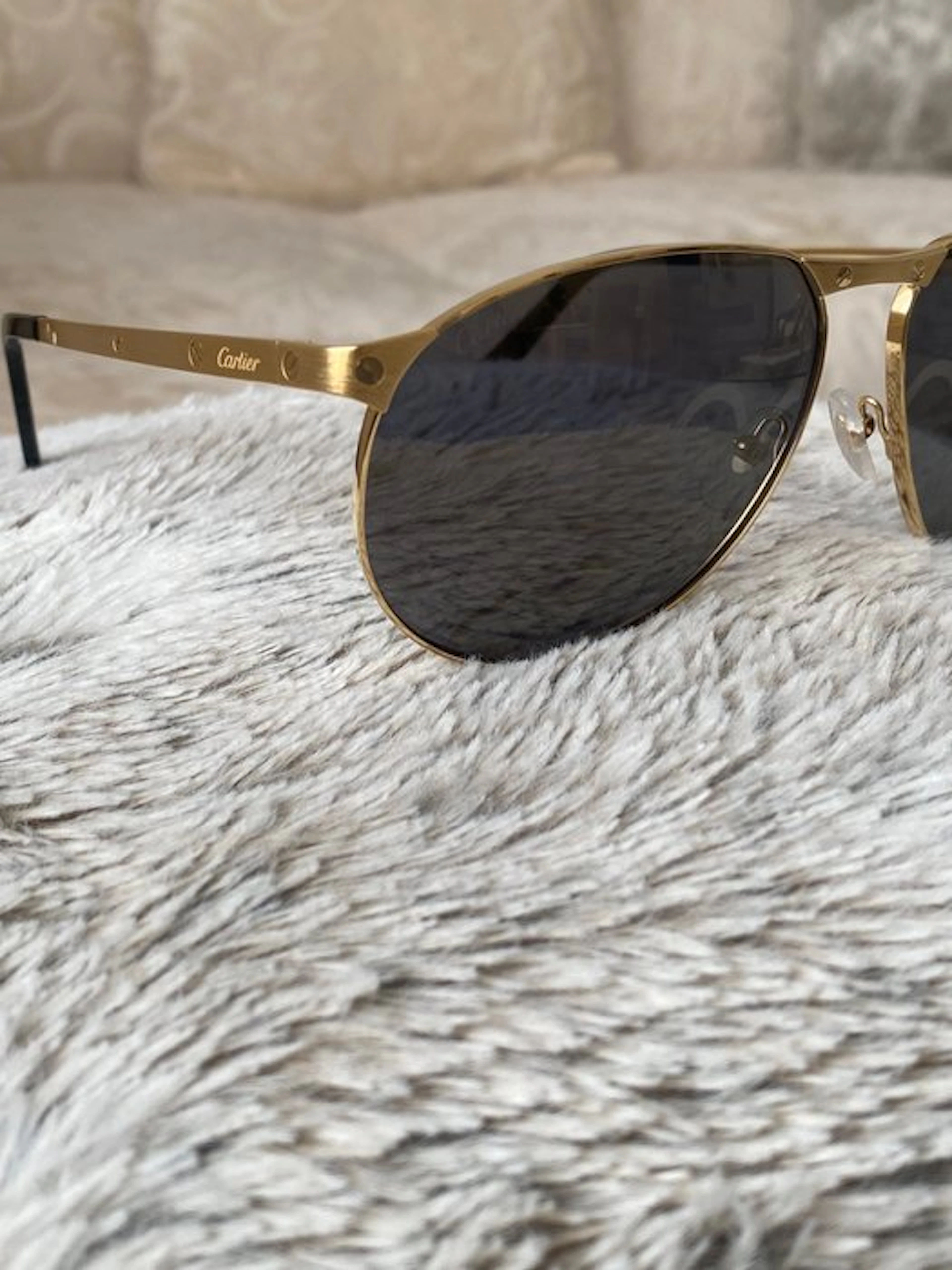 Cartier - Santos aviator - Sunglasses