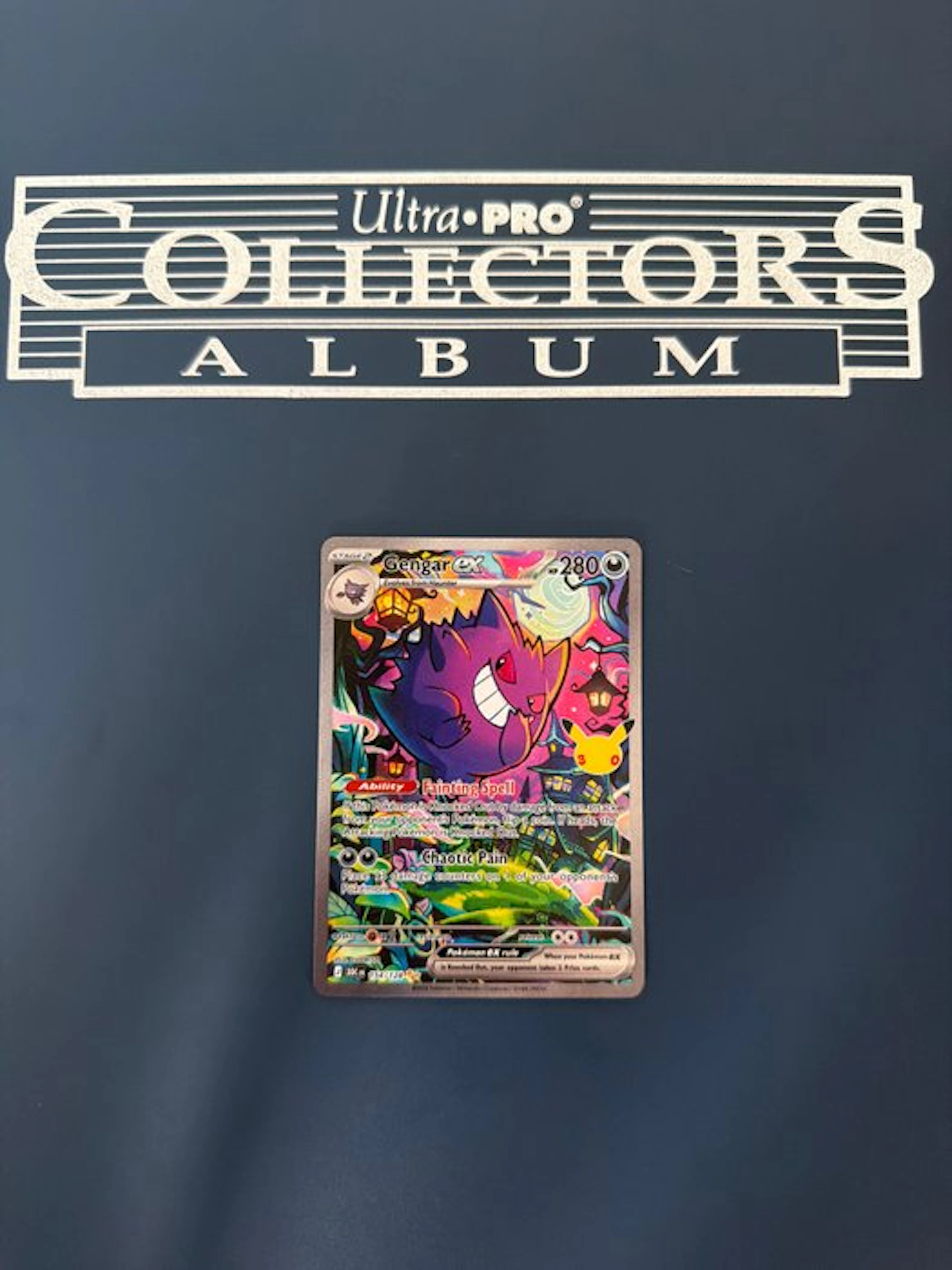 Pokémon - 1 Card - Gengar EX 154/128 Full art, Foil, Secret rare - Various sets