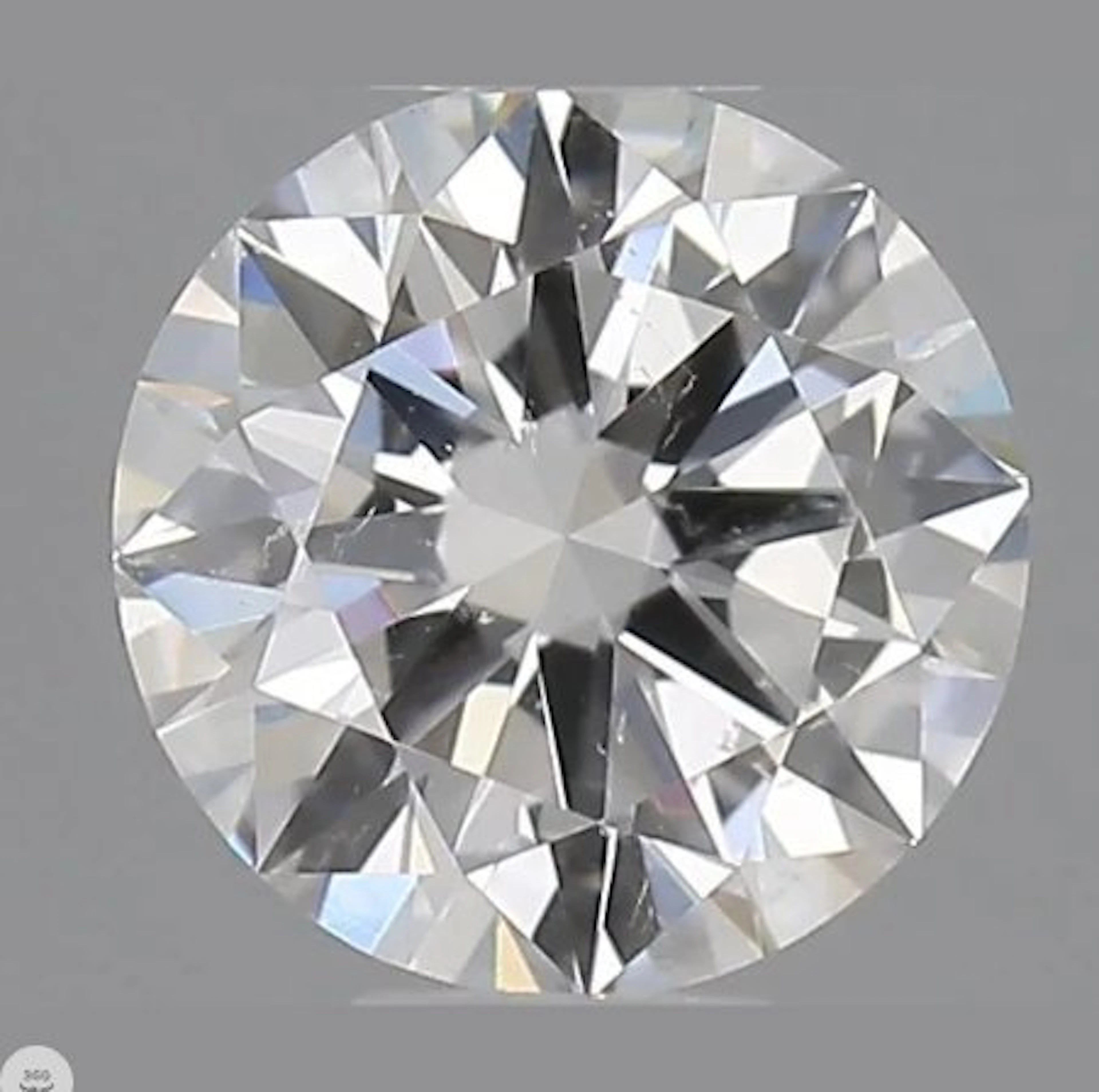 1 pcs Diamond (Natural) - 0.31 ct - Round - D...