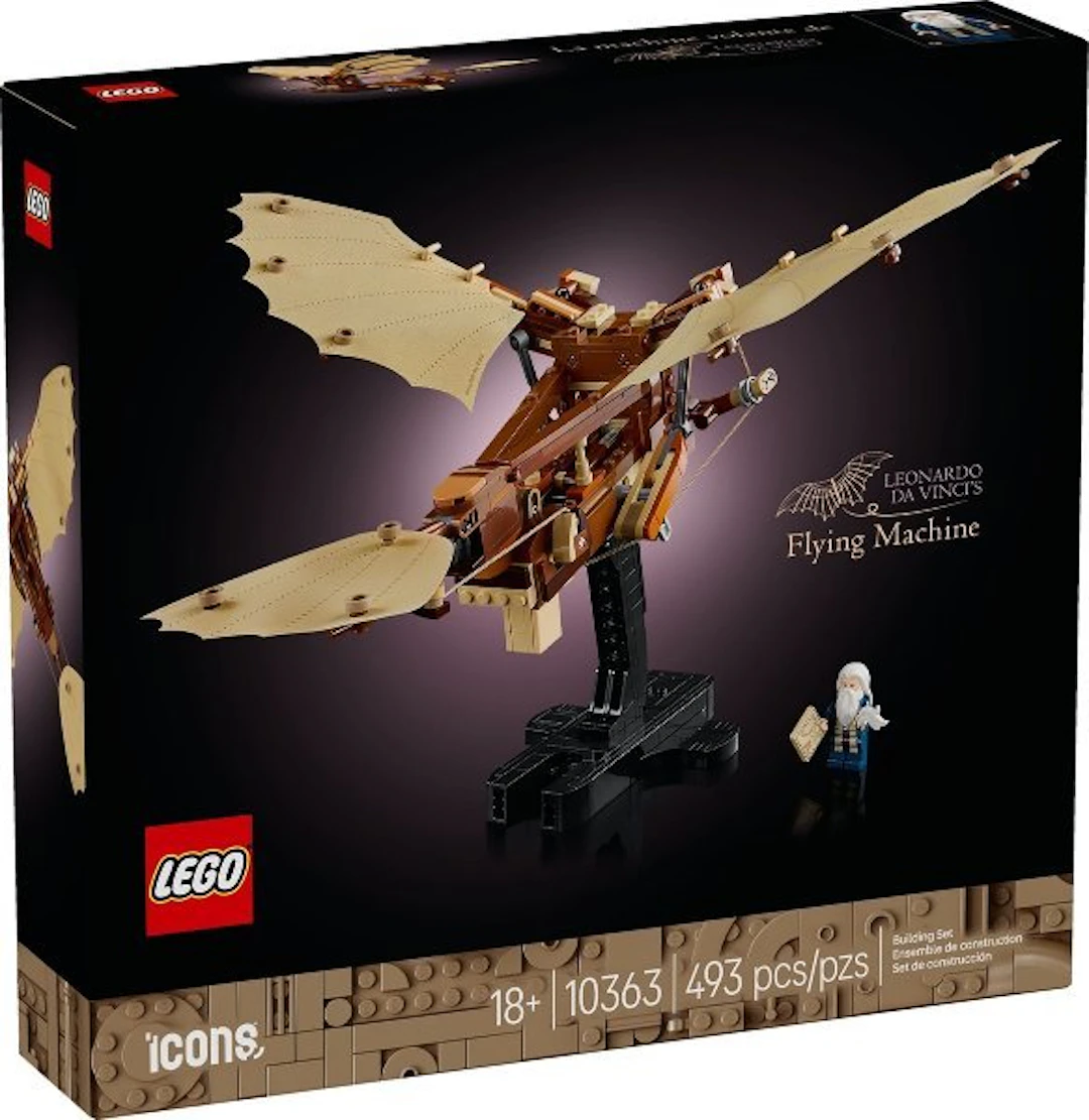 LEGO Set - 10363 - Icons - Leonardo da Vinci's Flying Machine