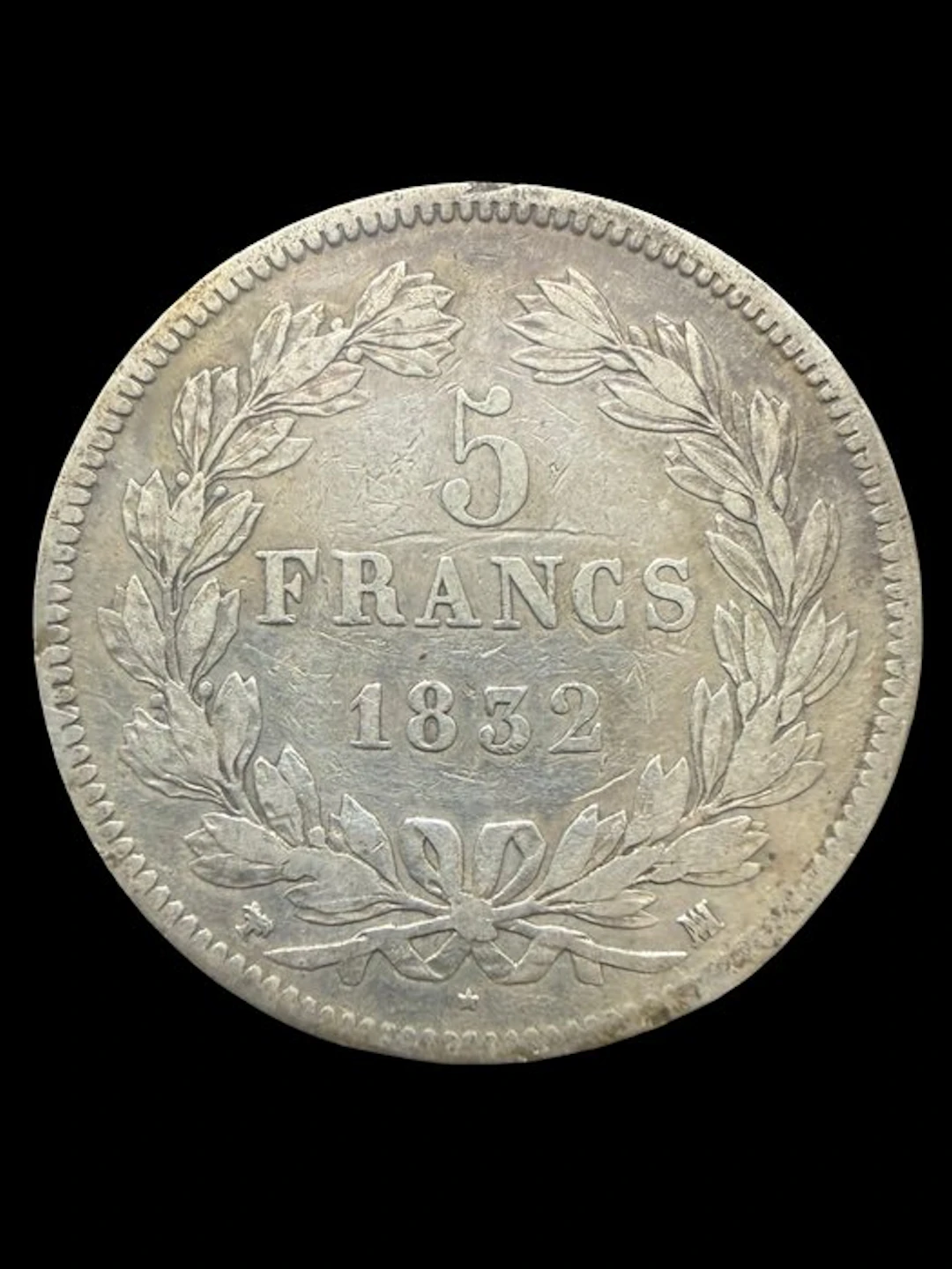 France. Louis Philippe I. 5 Francs 1832-MA, Marseille (No reserve price)