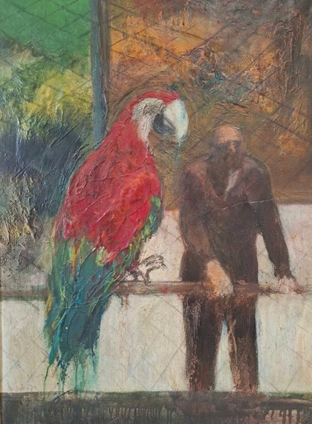 Mario Nuti (1923-1996) - L'uomo impagliato
