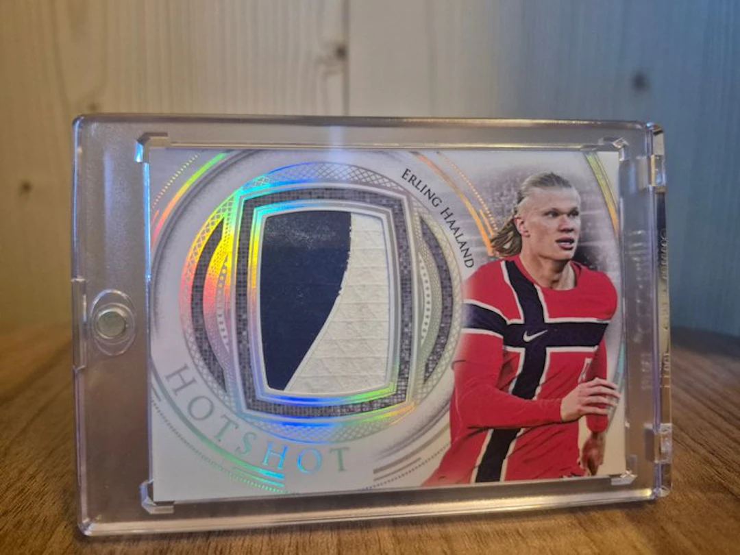 2026 Futera Unique Erling Haaland Hotshot 01/01 Relic...