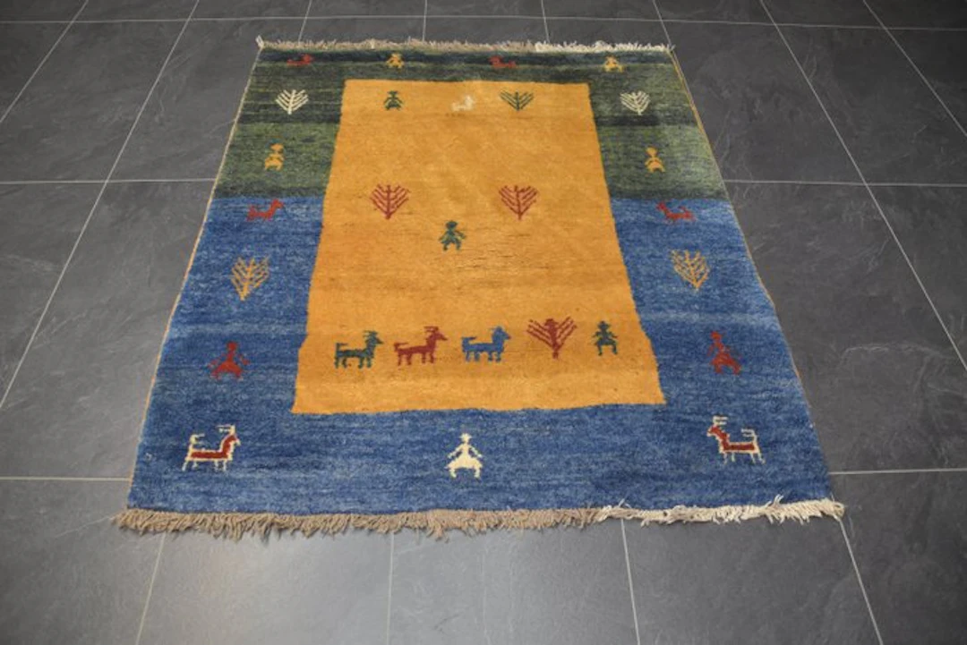 Gabbeh - Runner - 155 cm - 127 cm