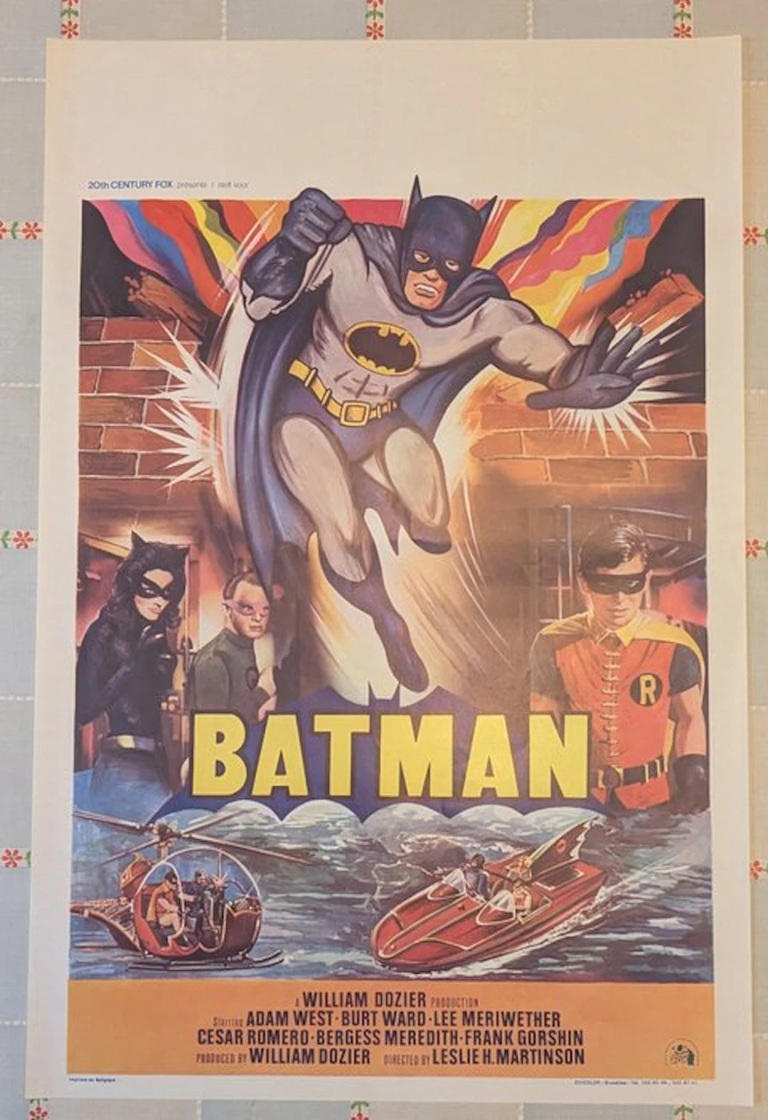 - - Batman - Nice Vintage Movieposter 1966