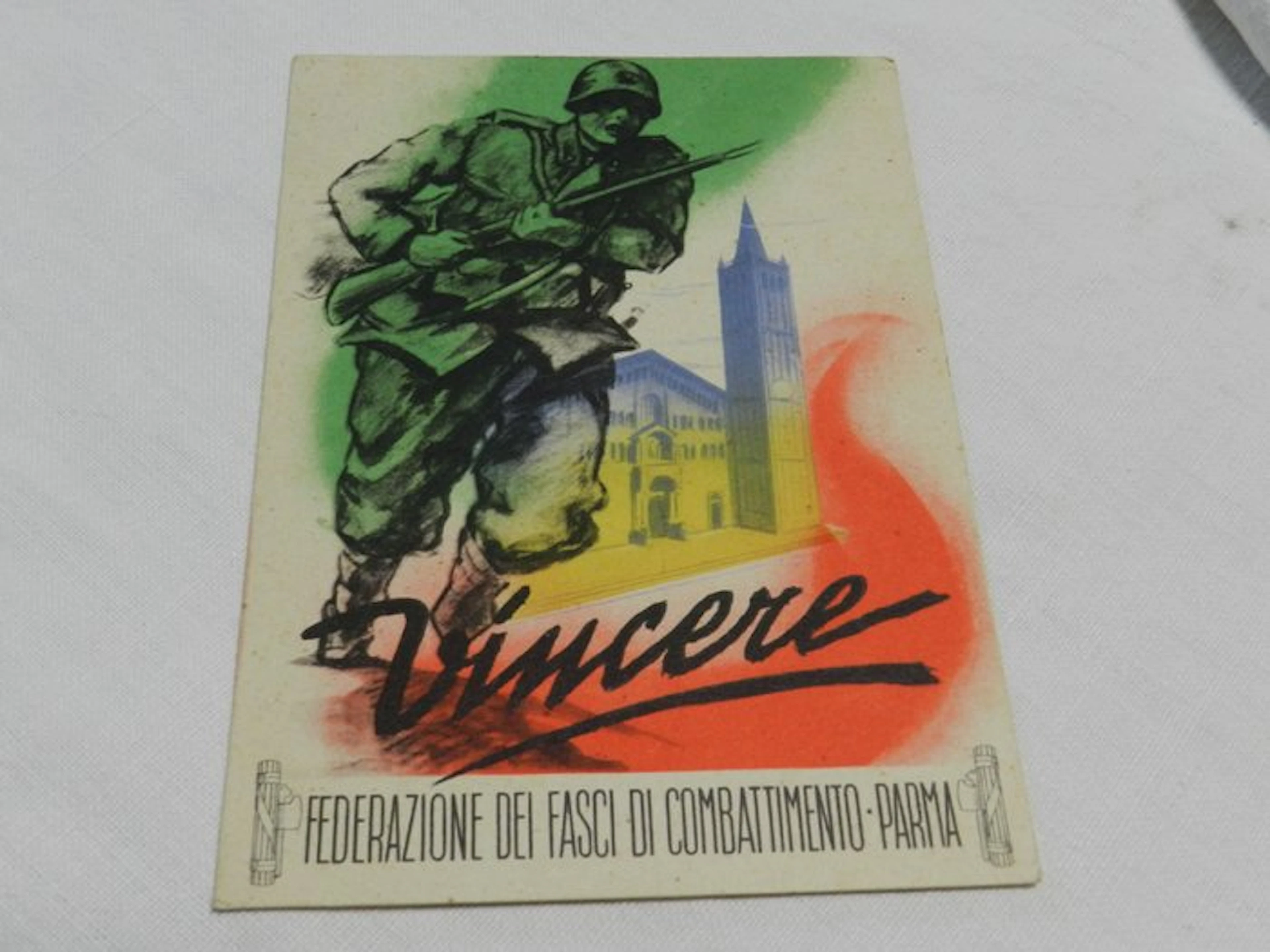 Italy - "Vincere" Federation of the Combat Fasci - Parma...