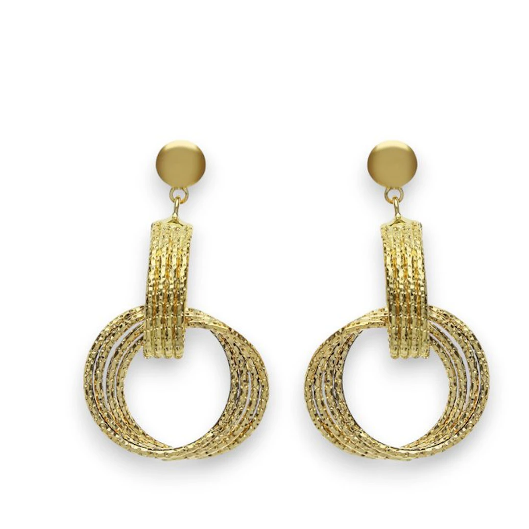 Earrings - 18 kt. Yellow gold - Earrings 18k 3.7g
