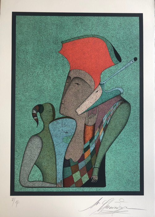Mihail Chemiakin (1943) - St. Petersburg II Carnival