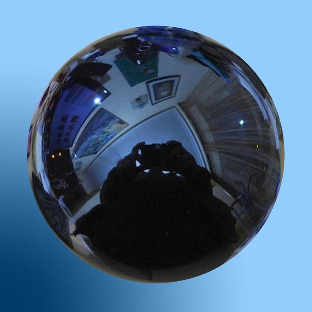 Black Obsidian Sphere Polished. - Height: 120 mm - Width: 120 mm- 2726 g - (1)