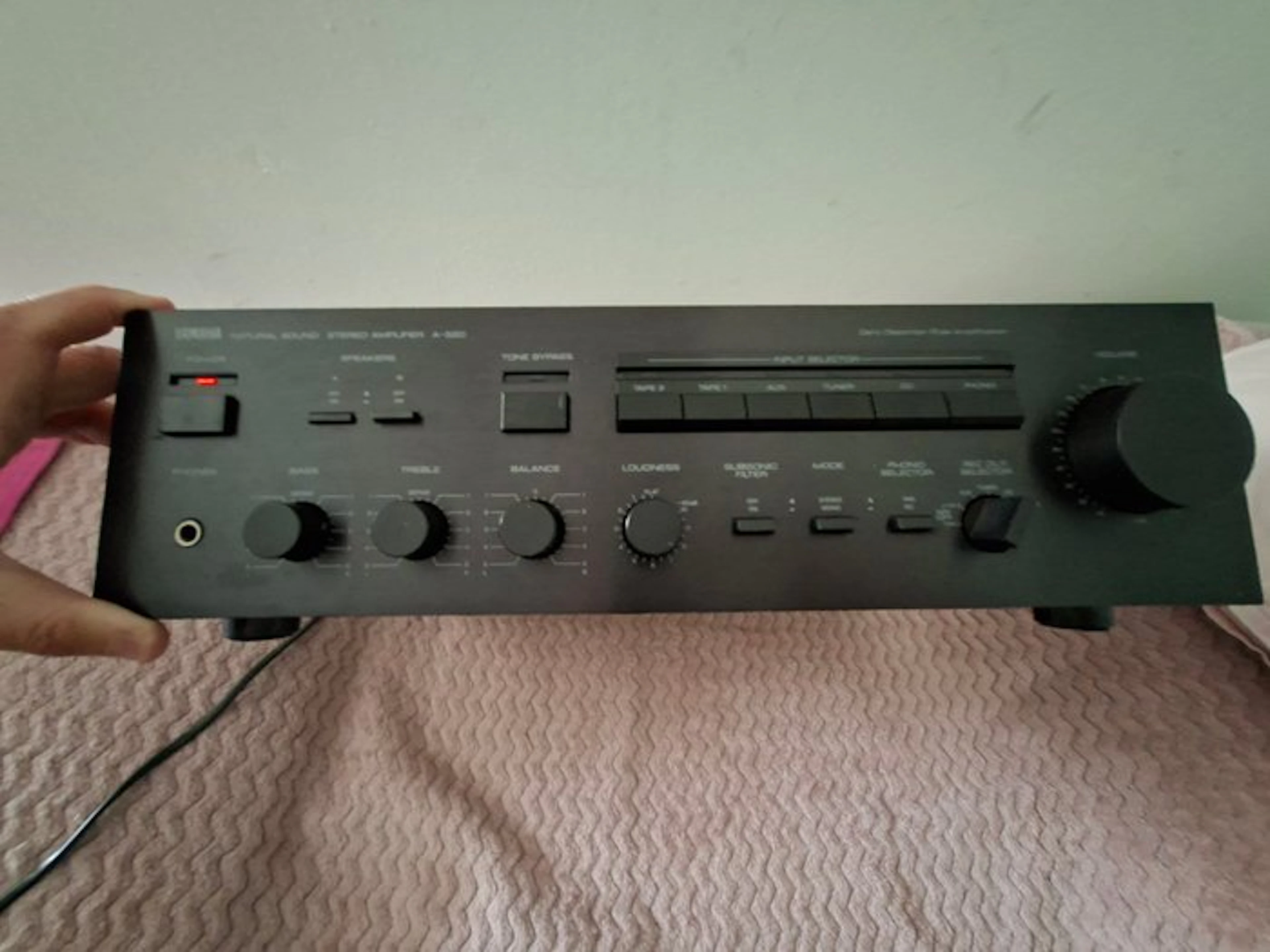 Yamaha - A 560 Solid state amplifier