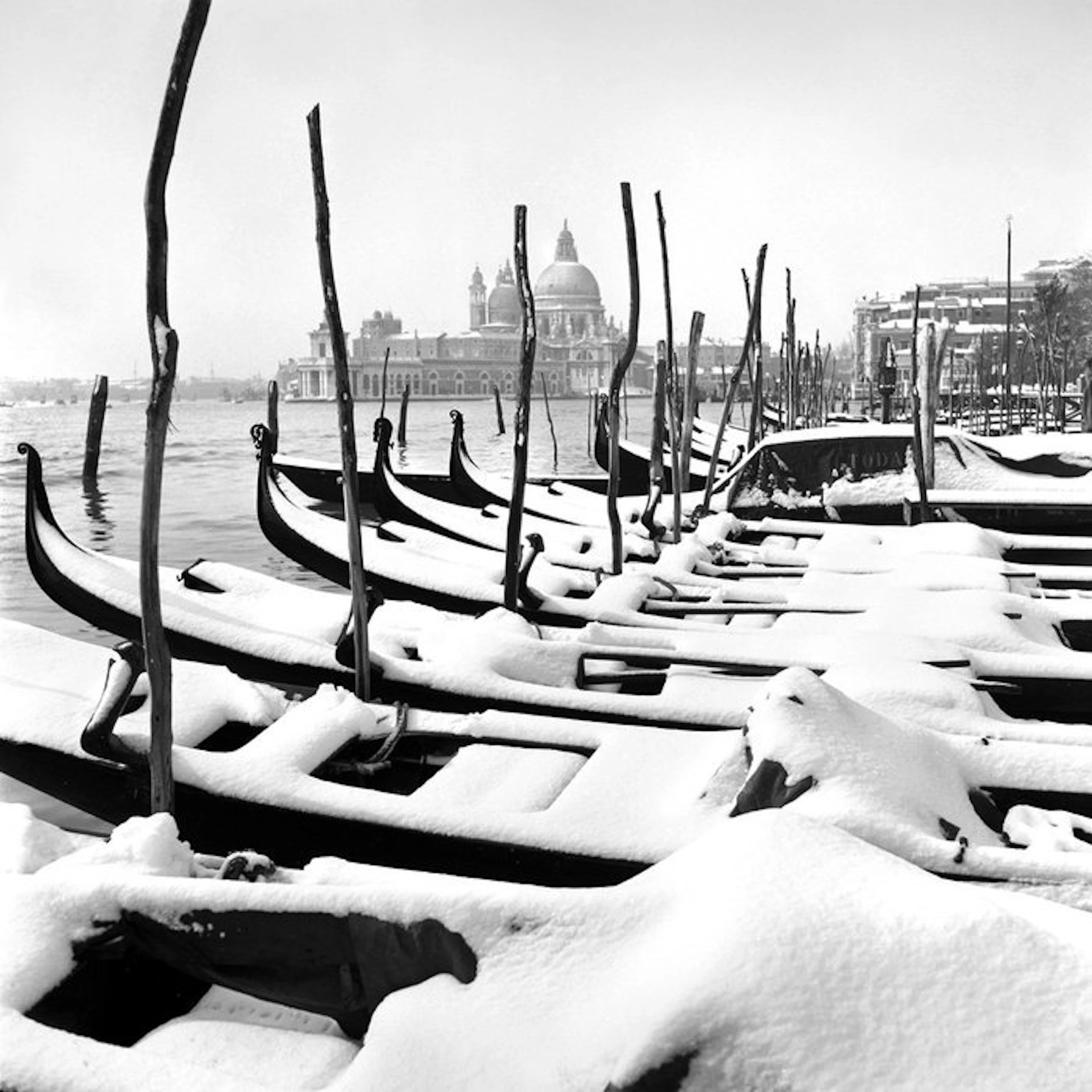Camerapohoto Epoche/Vittorio Pavan - 17-Neve a Venezia 1956-