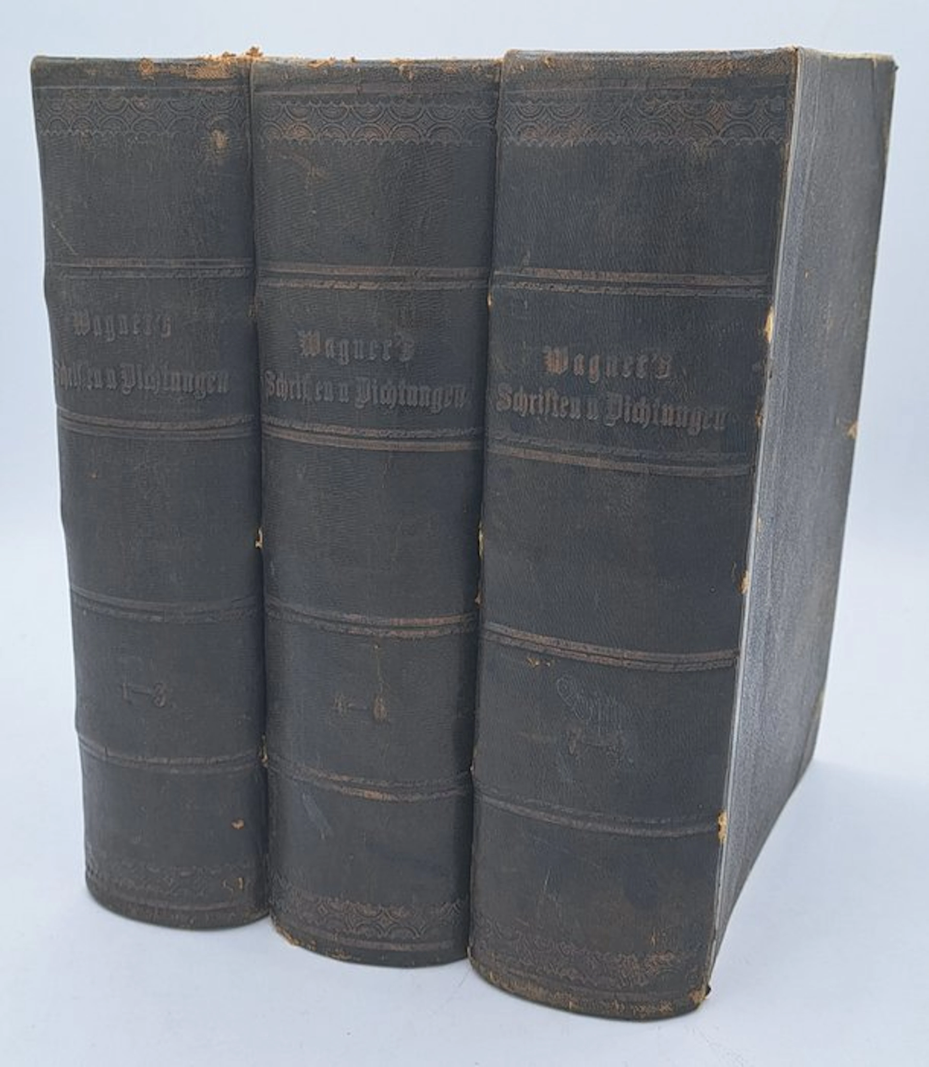 Richard Wagner - Gesammelte Schriften und Dichtungen (9 Bände in 3) - 1871-1881