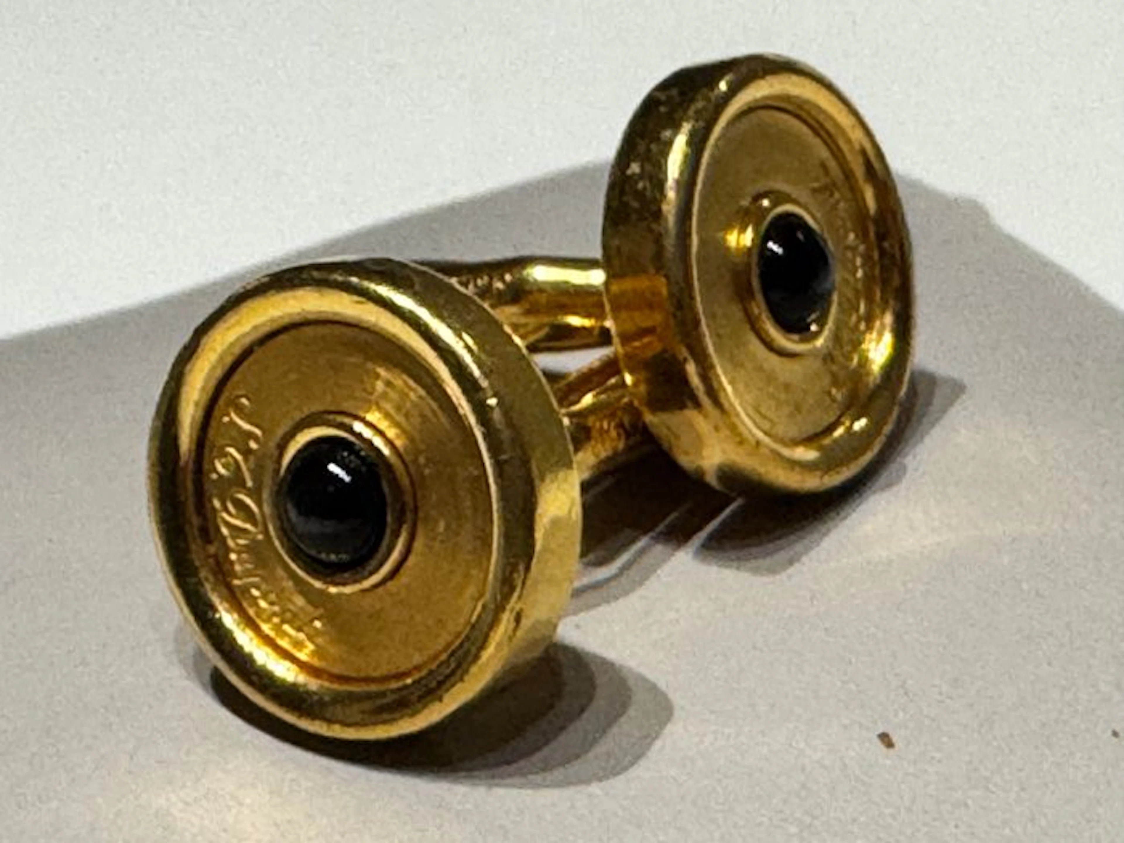 S.T. Dupont - Onyx - Gold-plated - Cufflinks