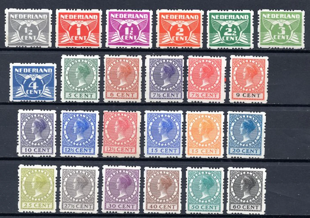 Netherlands 1928 - Four-sided rolling stand - NVPH R 33/56