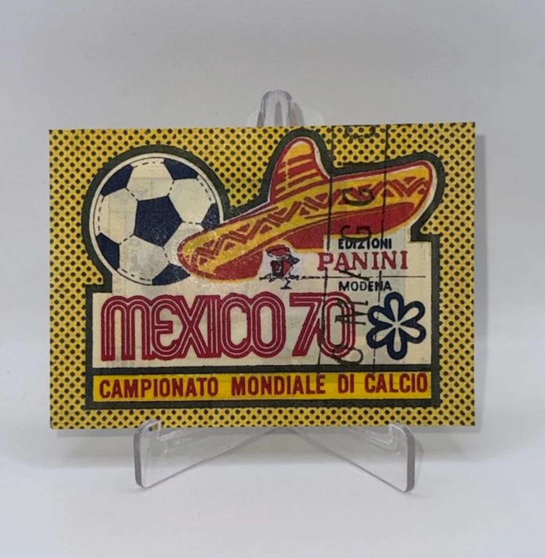 1970 Panini Mexico 70 World Cup Pelé TRANSPARENT...