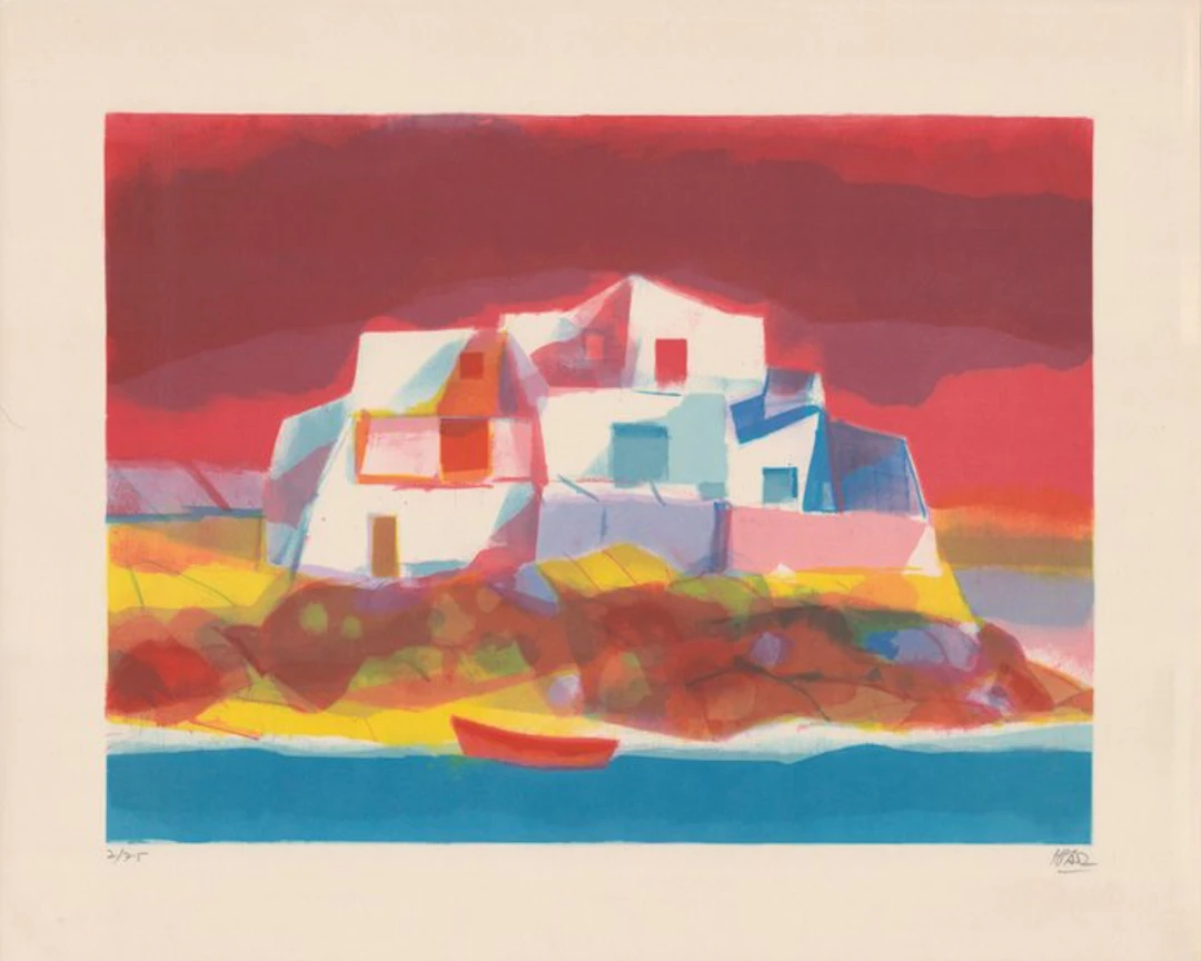 Miguel Ibarz (1920-1987) - My eyes knew your peace and your light