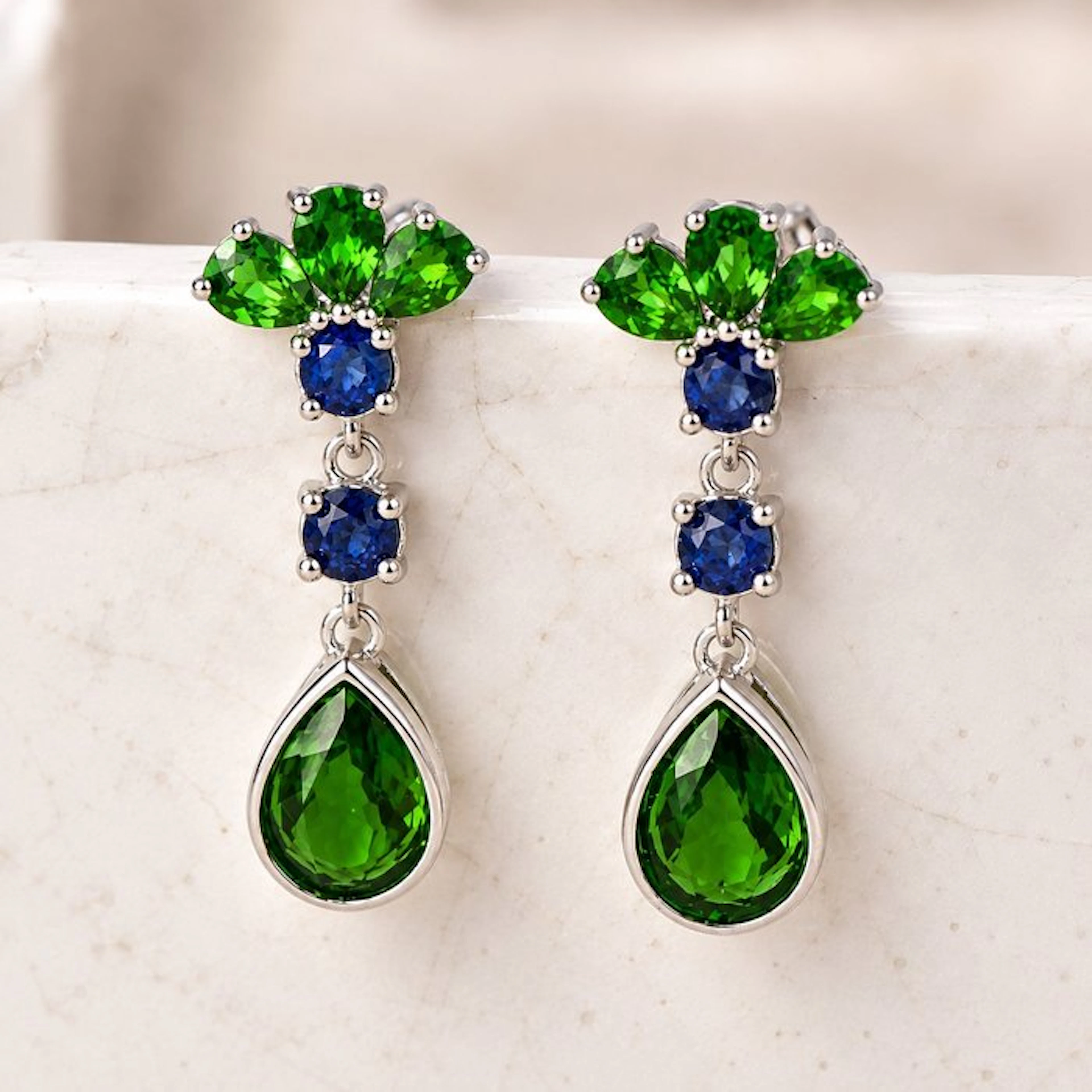 No reserve price - Earrings Silver - Mixed - Certified
