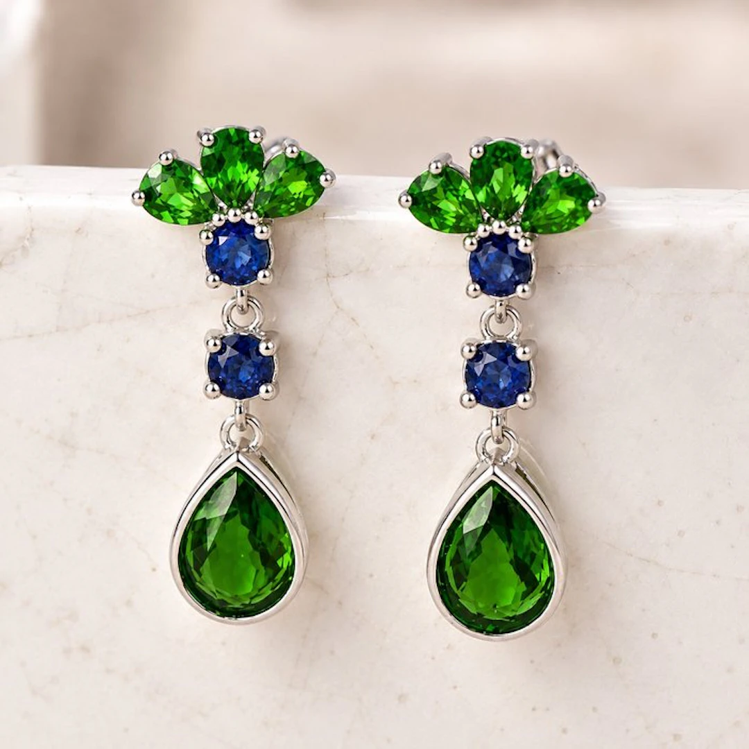 No reserve price - Earrings Silver - Mixed - Certified
