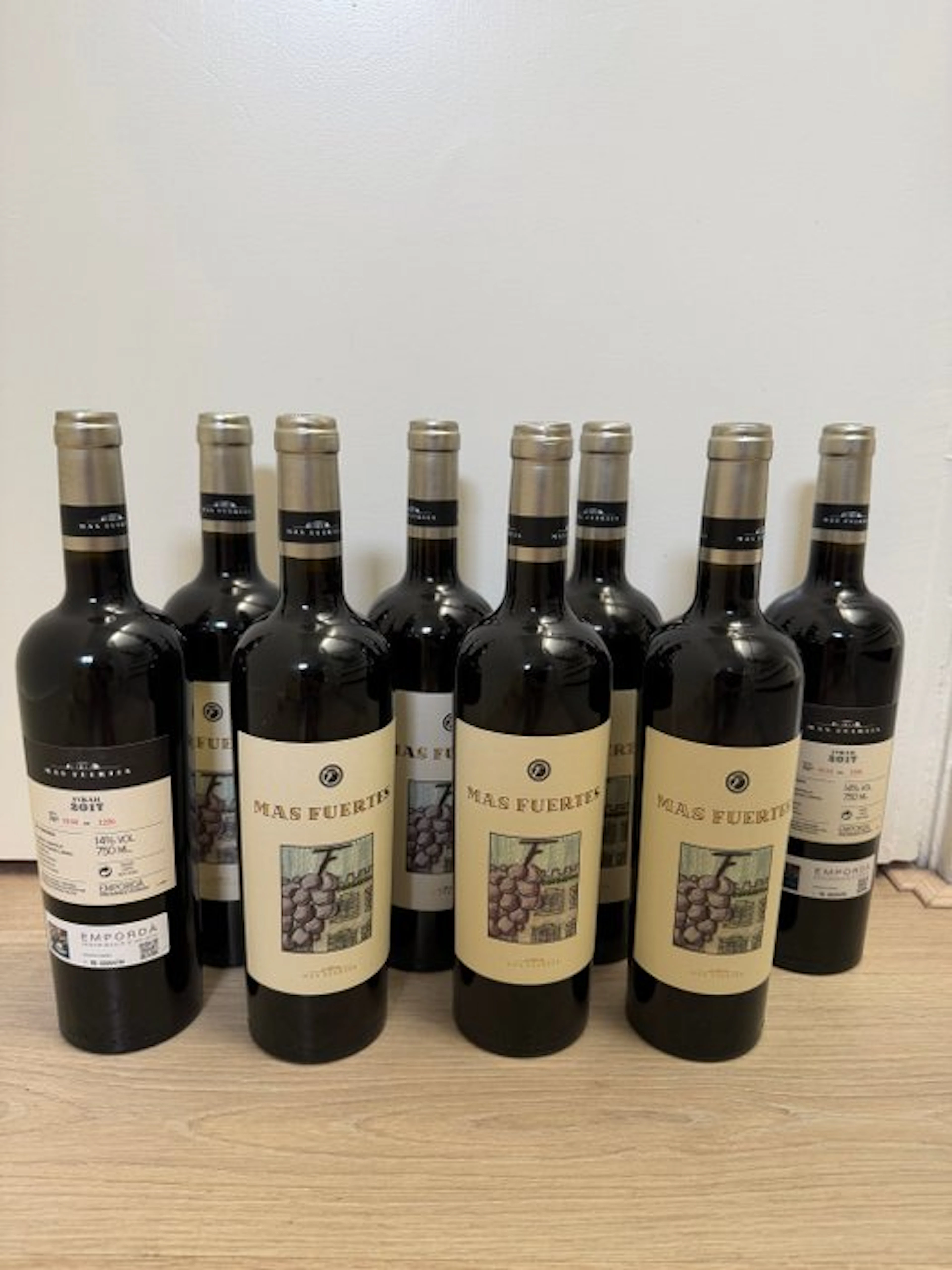 2017 Mas Fuertes, Syrah - Empordà - 8 Bottles (0.75L)
