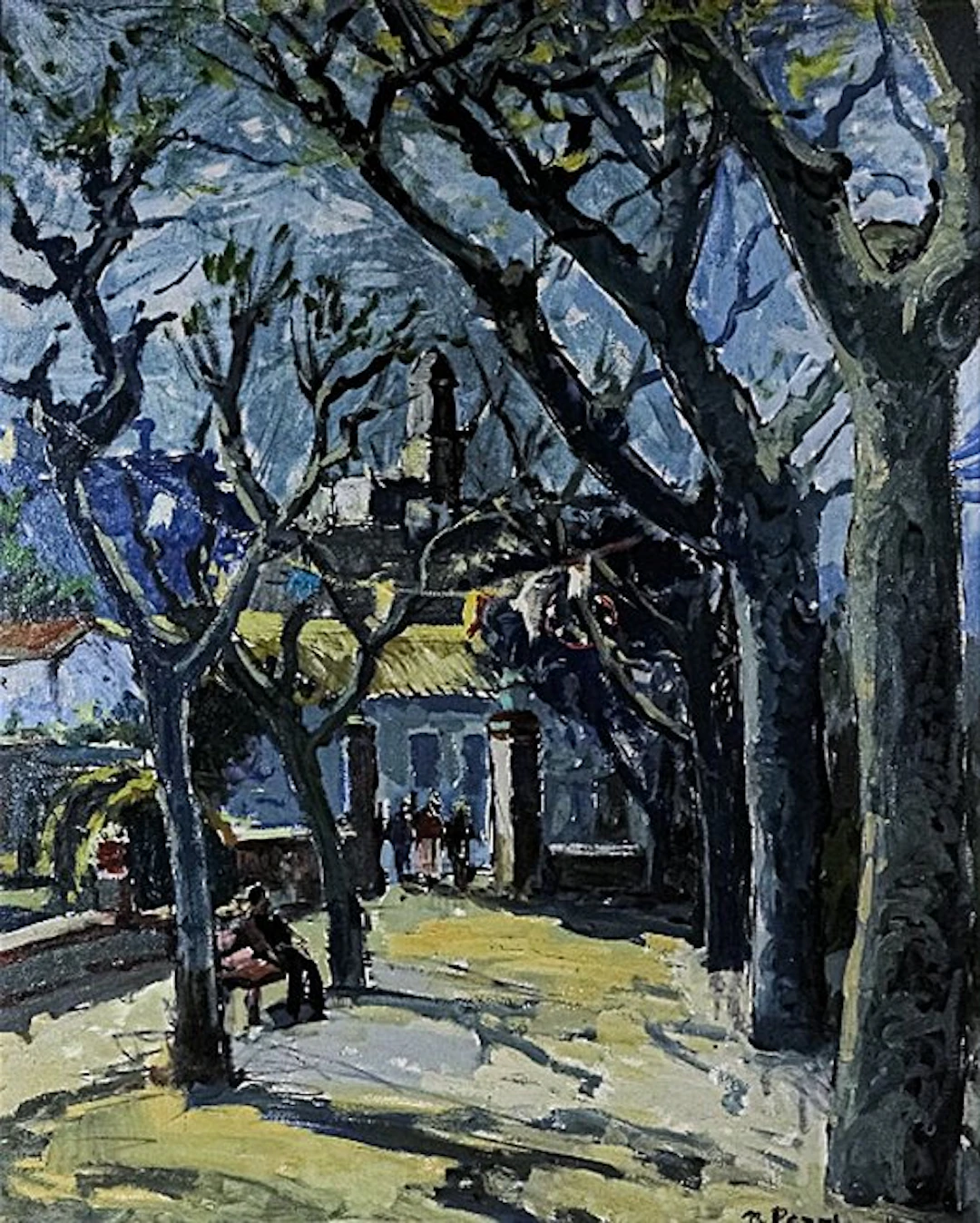Narcis Peral i Gil 1912 - Paseo Arbolado
