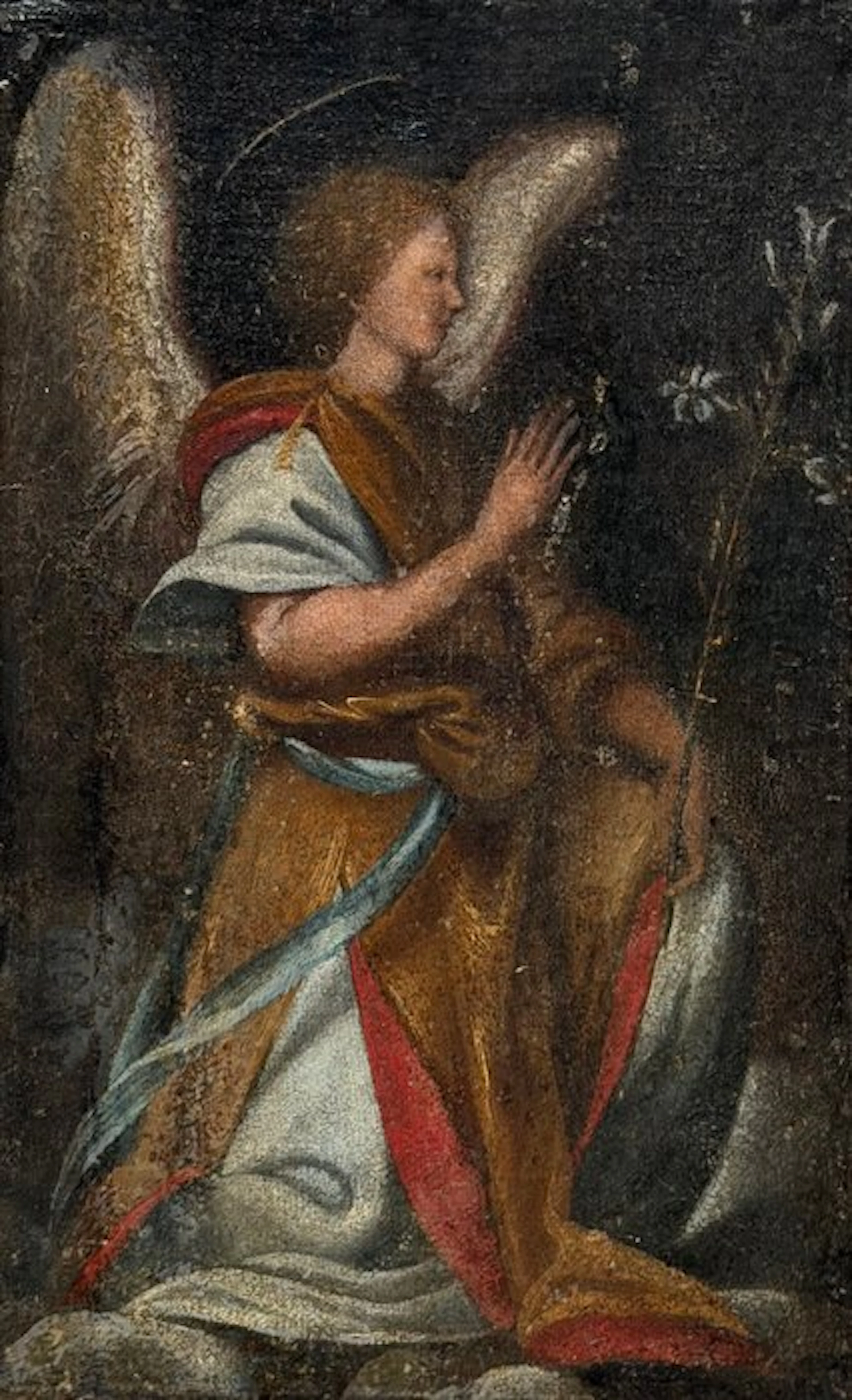 Italian school (XVI) - Arcangelo Gabriele annunciante