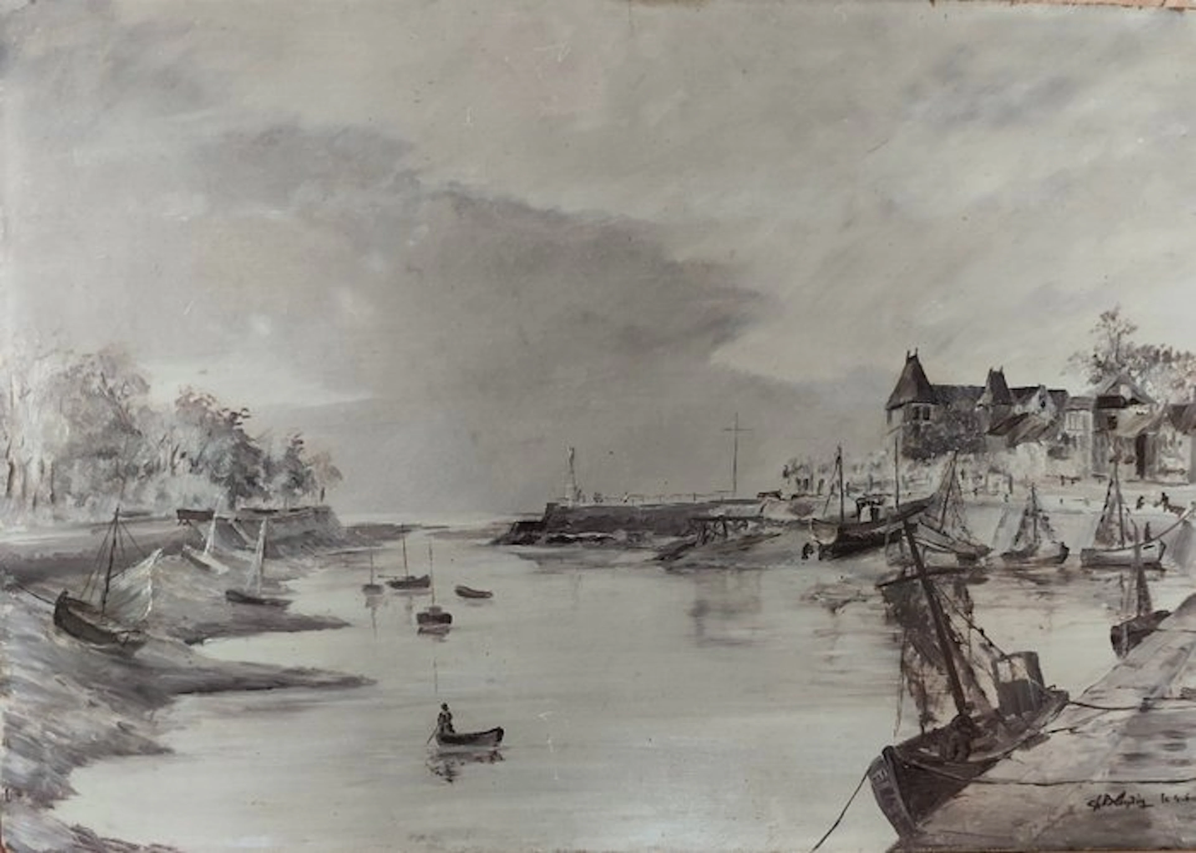 Charles Blondin (1913-1991) - Port Breton