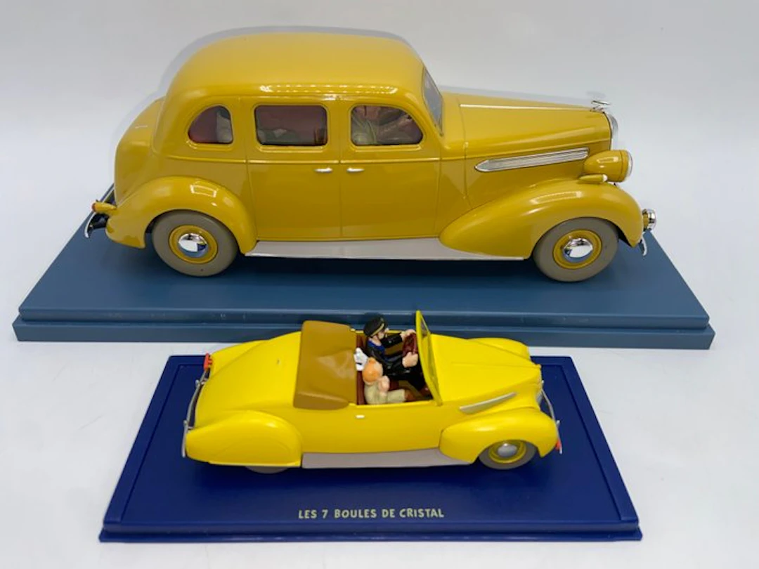 Atlas 1:24 - Model car (2) - Tintin – "The Seven Crystal...