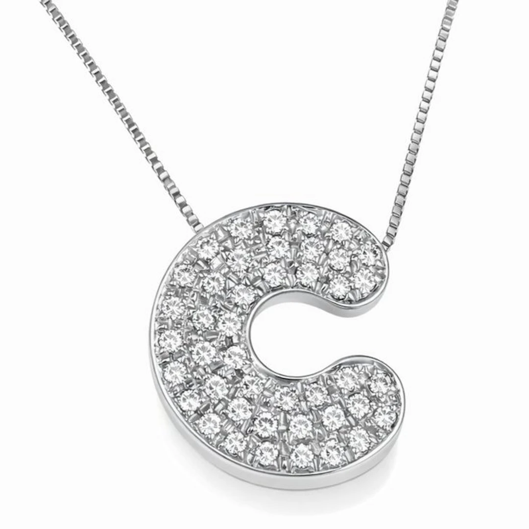 Necklace with pendant - 18 kt