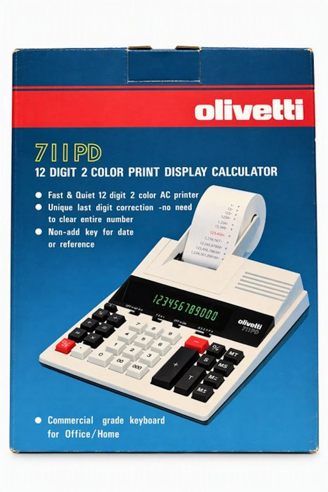 Olivetti - Calculator - 1970-1980 - Model 711 PD Vintage