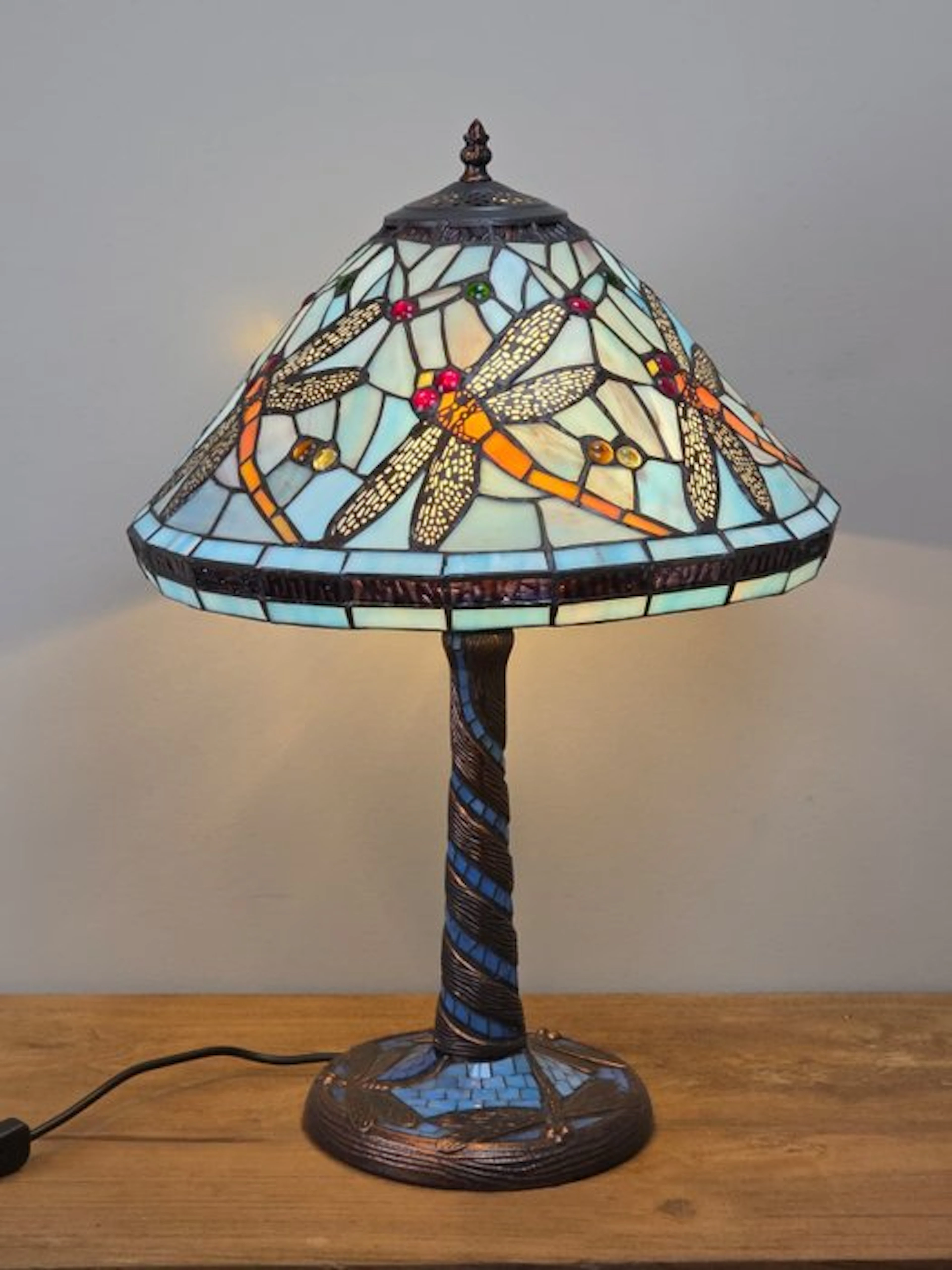 Table lamp - Stained glass - Tiffany style table lamp