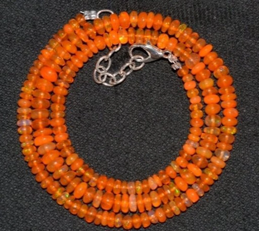 Opal AA ++ Natural Mineral Orange- 9 g - (1)