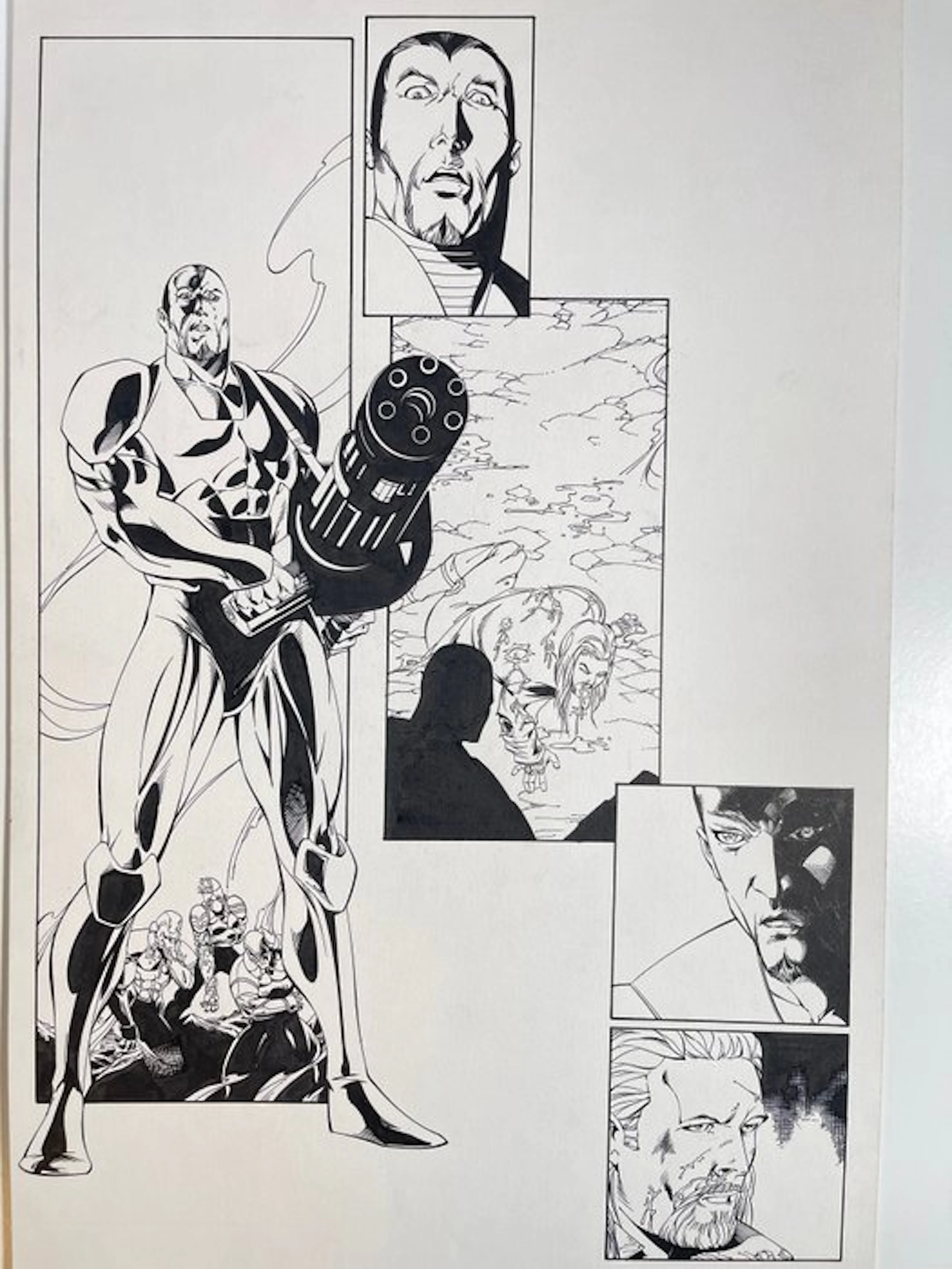 Allen Martinez - Original page - Nash - #2, page 2 - 1994