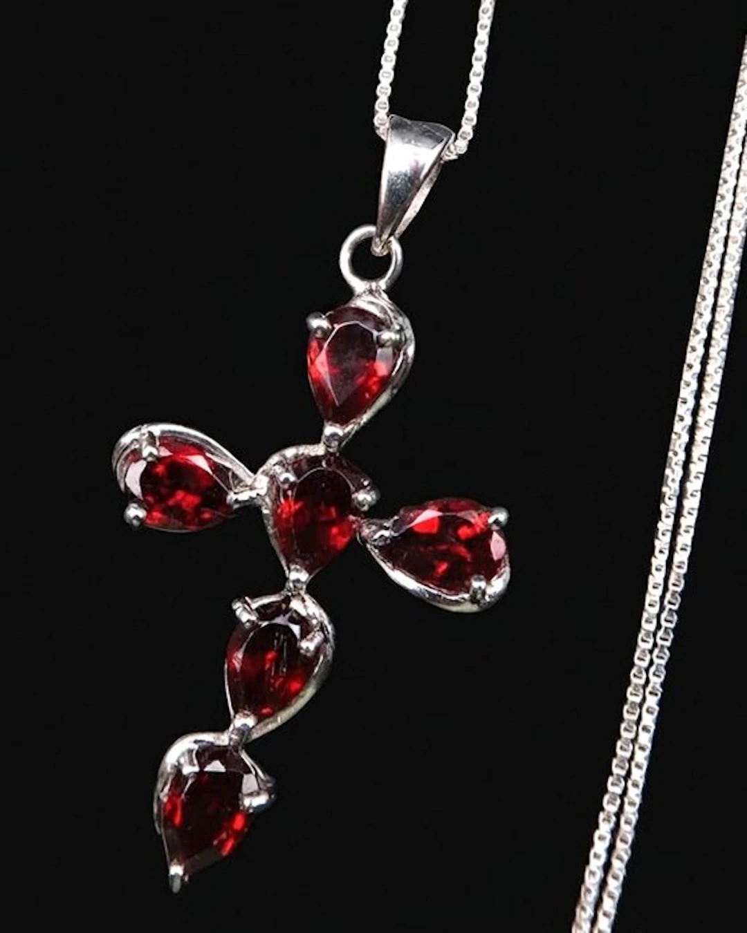 Garnet - Silver