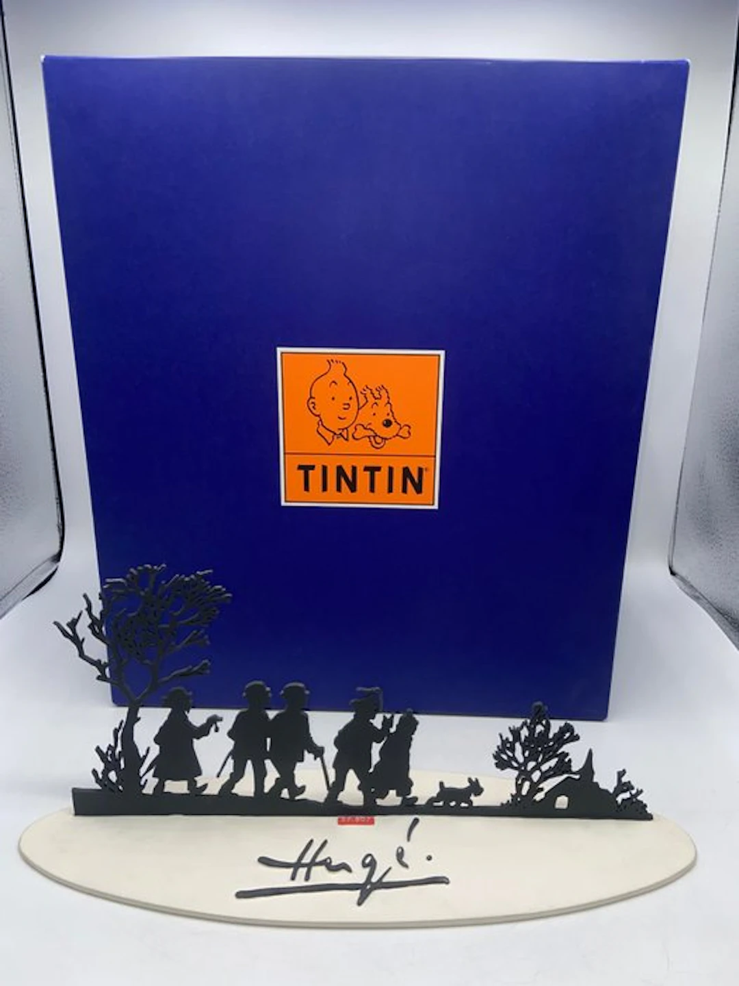 Moulinsart - Tintin - Hommage à Hergé – Sculpture...