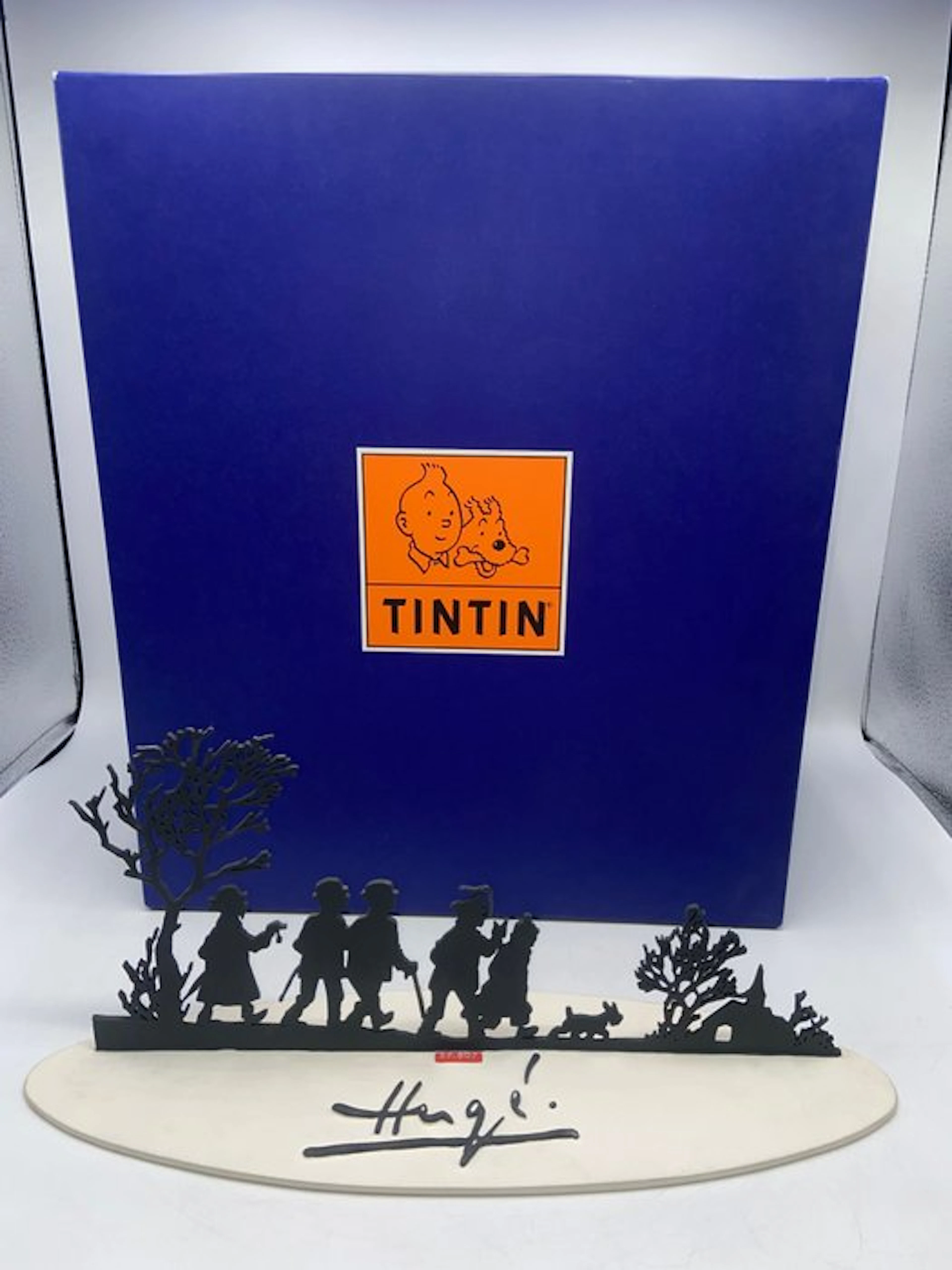 Moulinsart - Tintin - Hommage à Hergé – Sculpture...